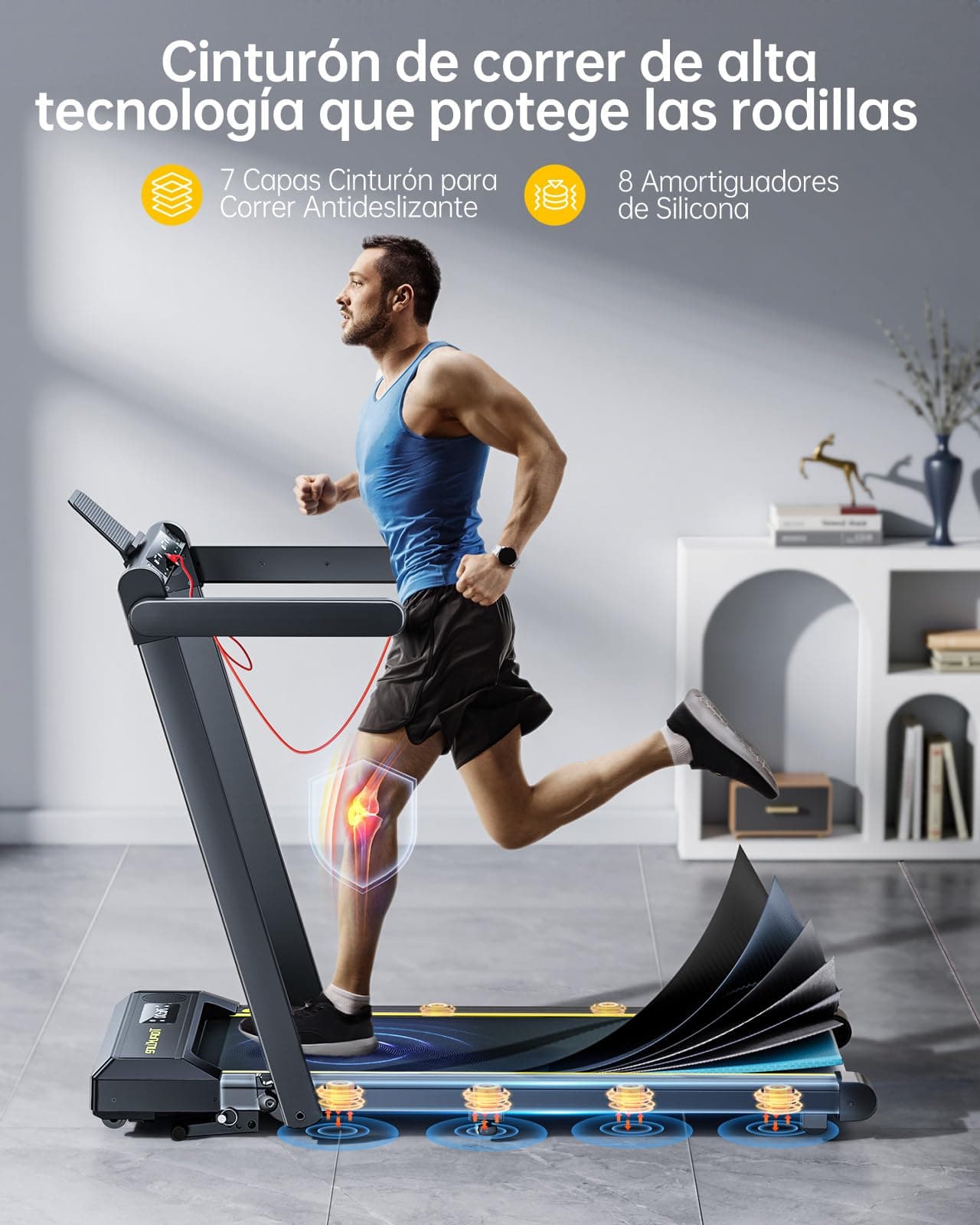 Toputure 12% Inclinación Cinta de Correr Plegable – Bild 5