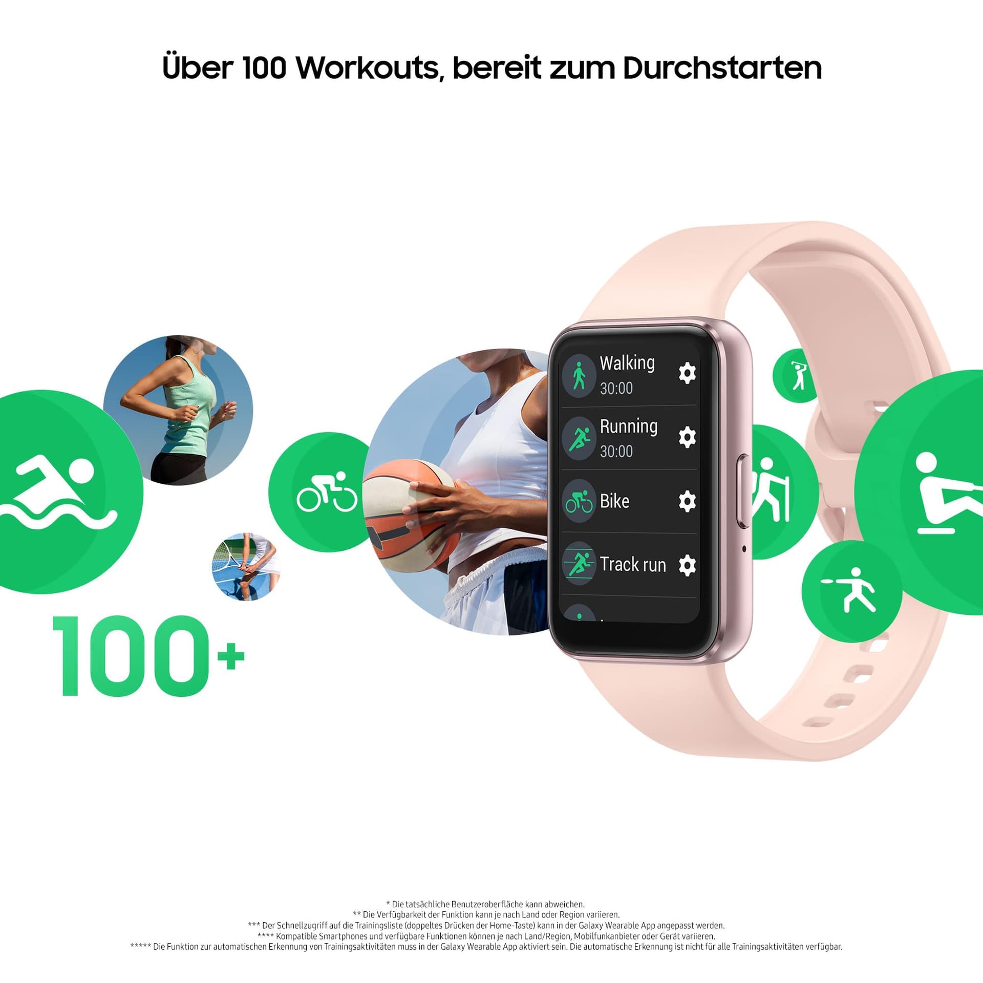 Samsung Galaxy Fit3 Smartwatch – Bild 4