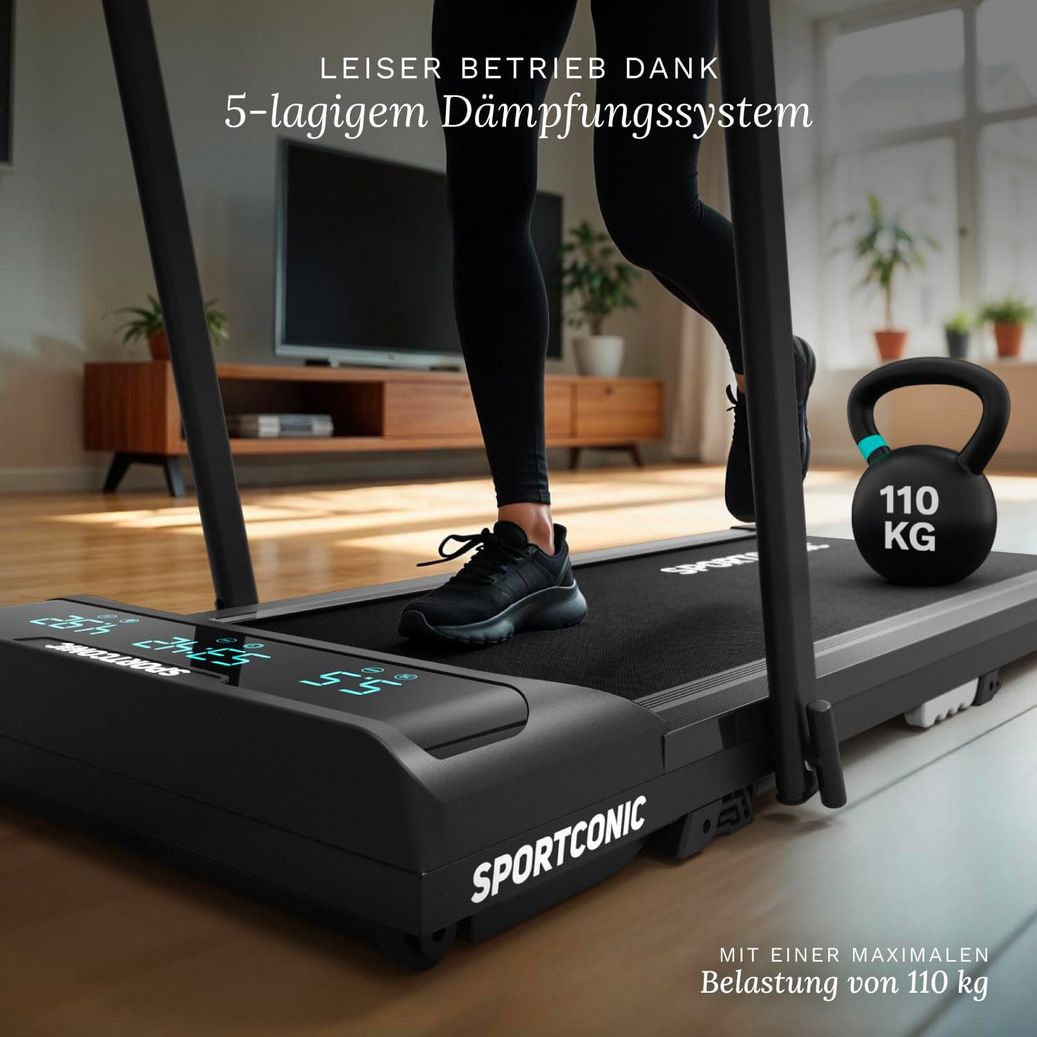 Sportconic Laufband 1–12 km/h – Bild 6