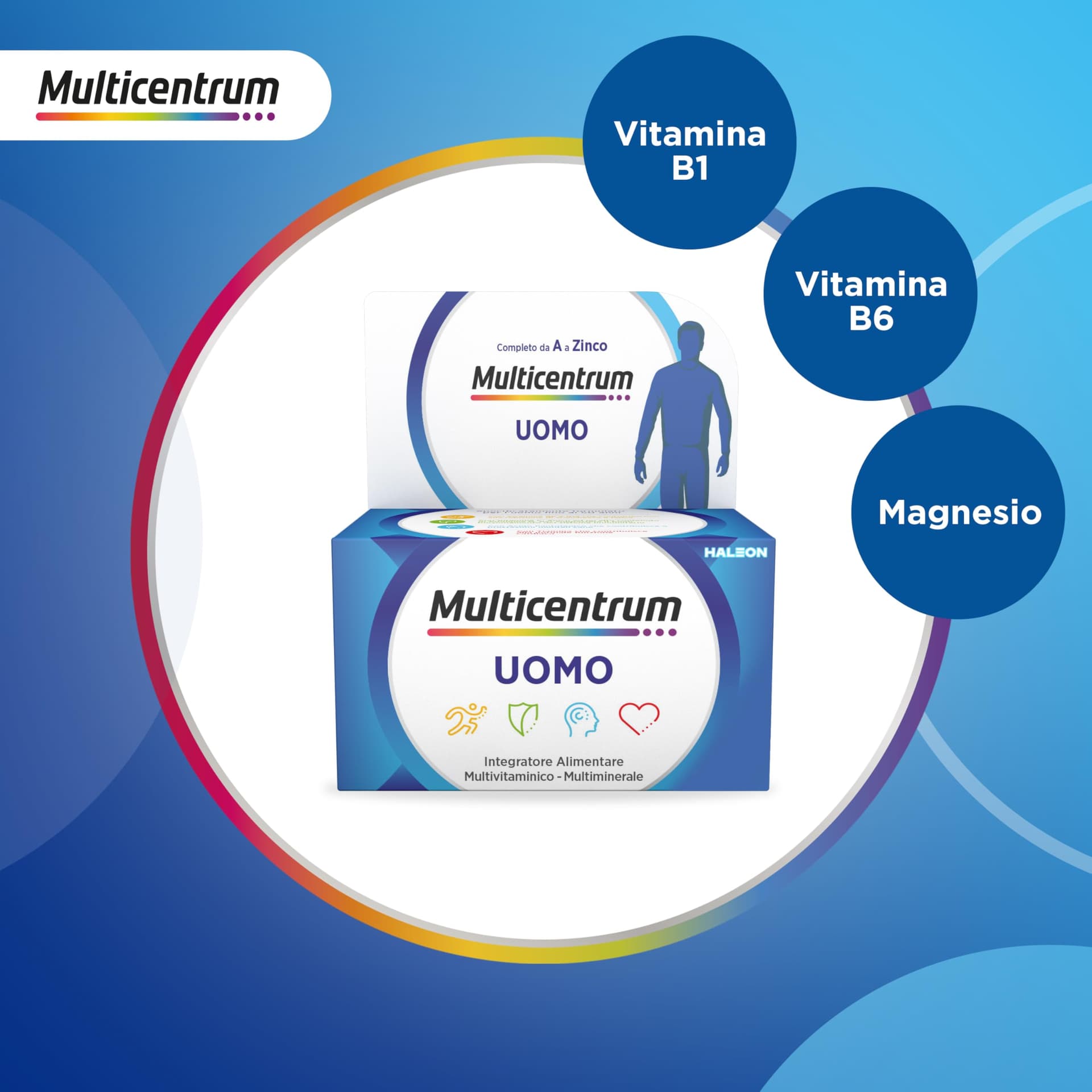 MULTICENTRUM Uomo Integratore Alimentare Multivitaminico – Bild 4