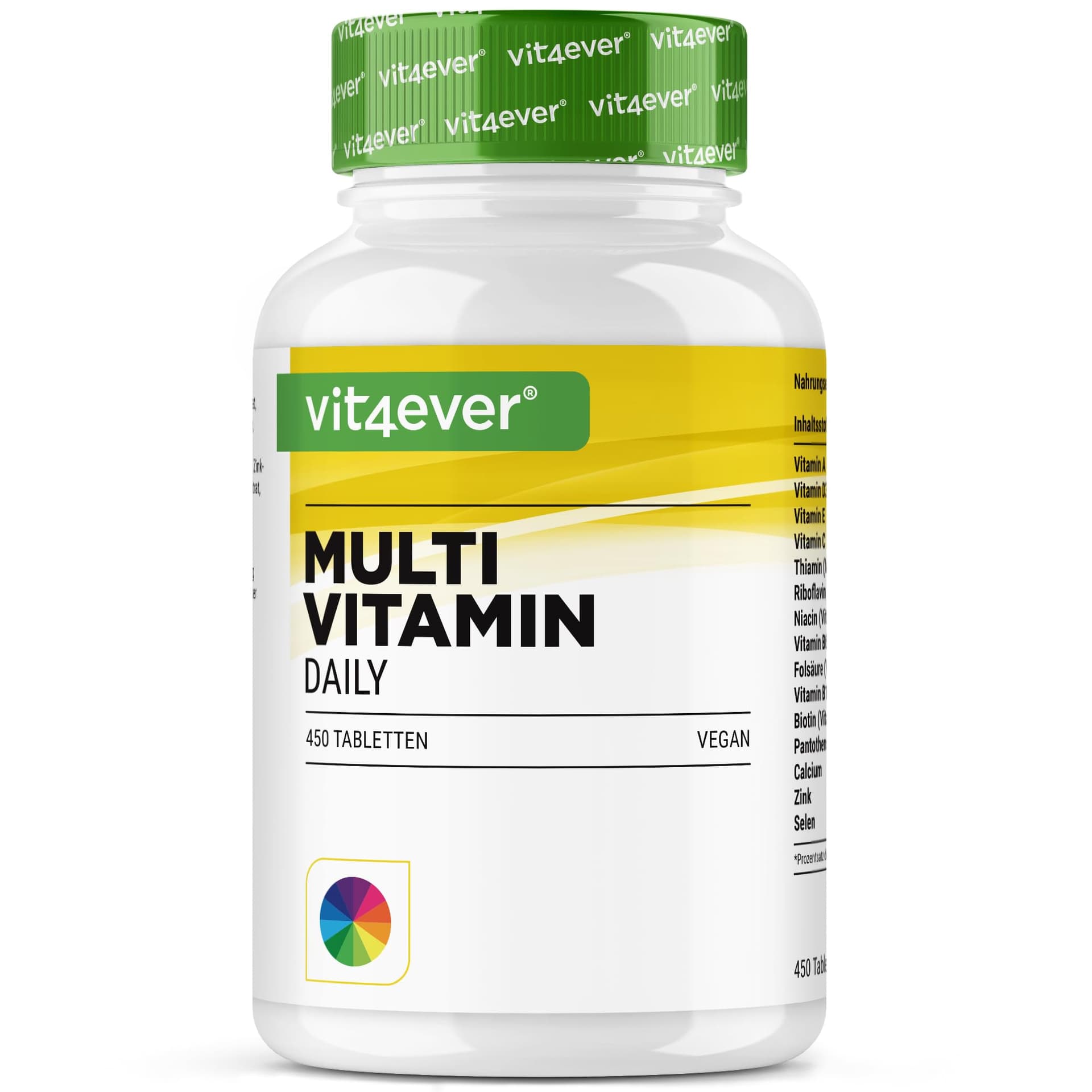 Vit4ever vit4ever Multivitamin Daily - 450 Tabletten