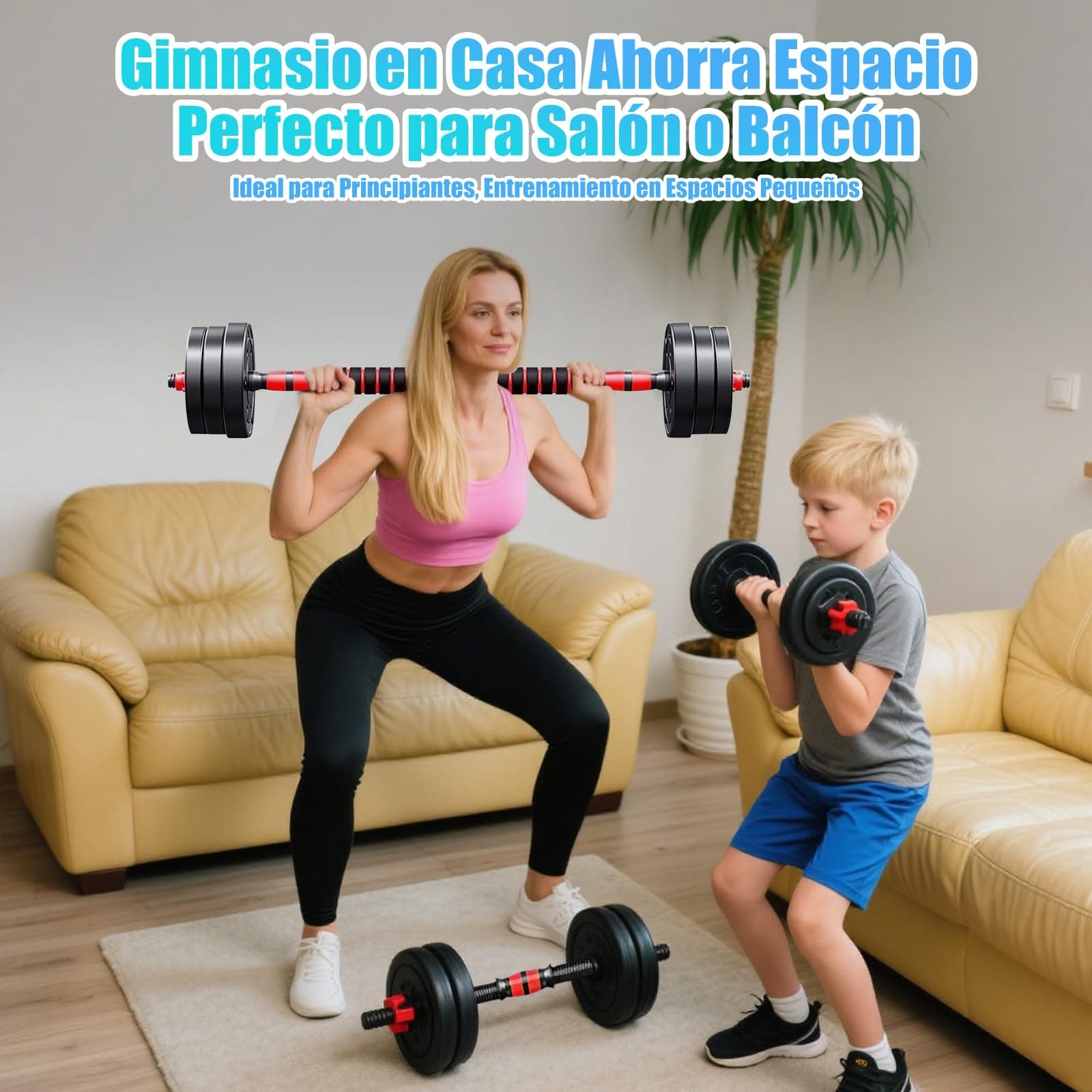 Creacloud Mancuernas Ajustables 20kg – Bild 8
