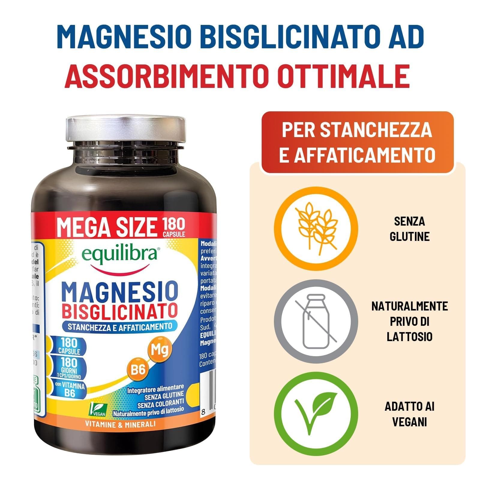 Equilibra Magnesio Bisglicinato – Bild 3