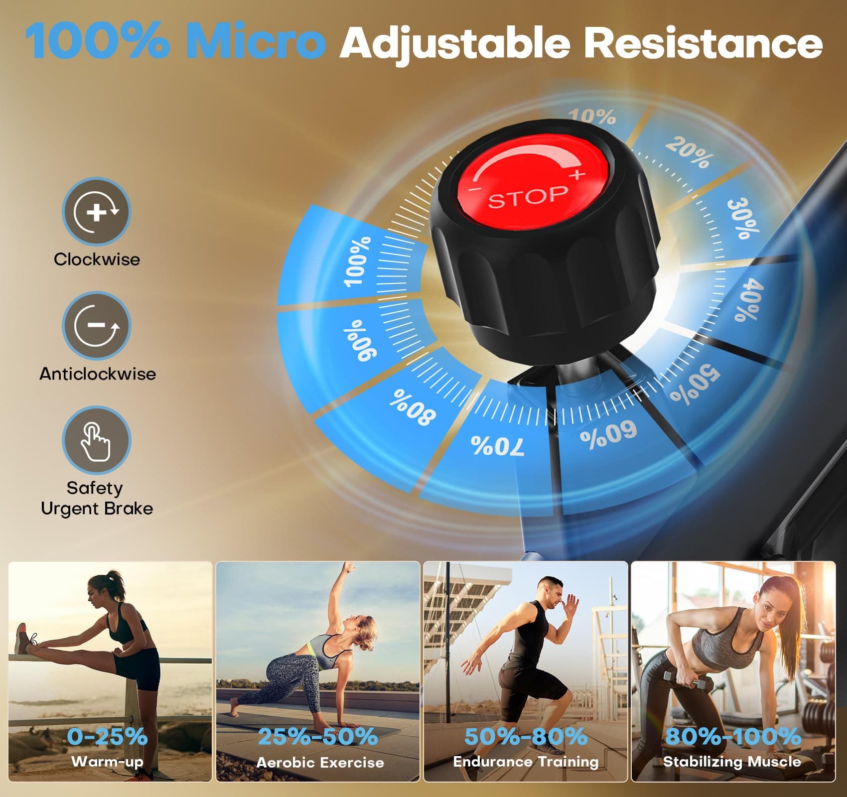 CHAOKE Exercise Bike – Bild 5