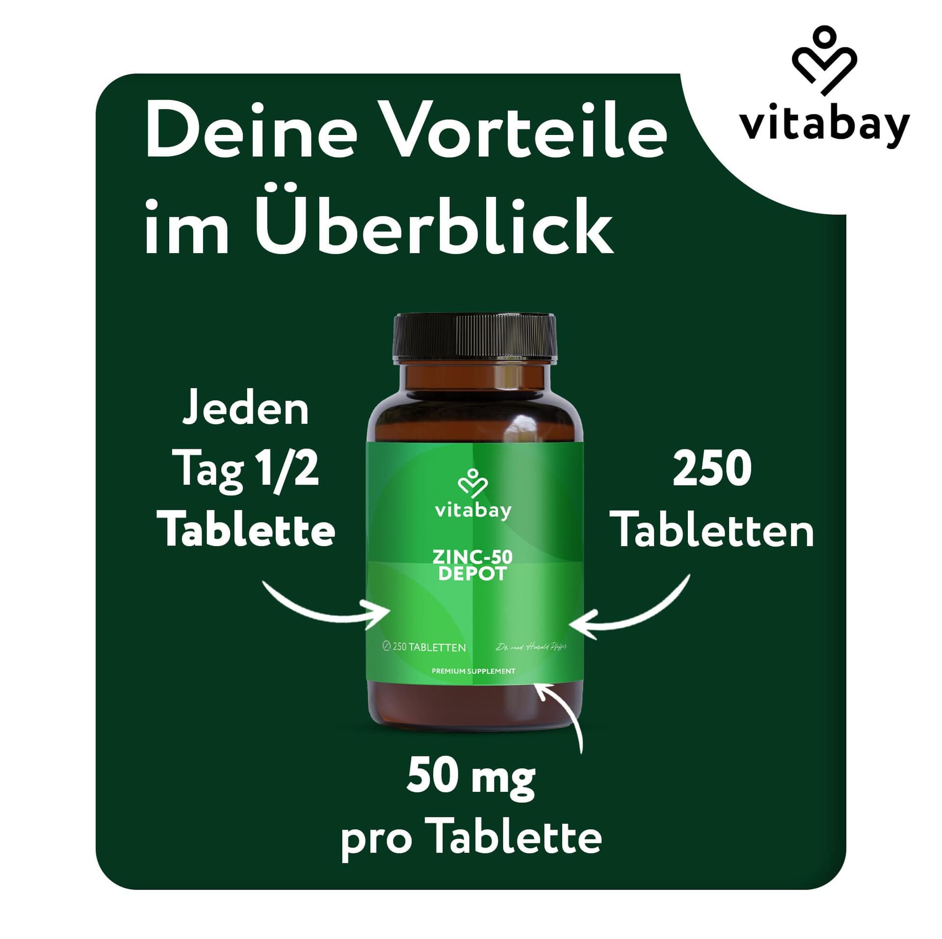 vitabay Zink 50 mg – Bild 6
