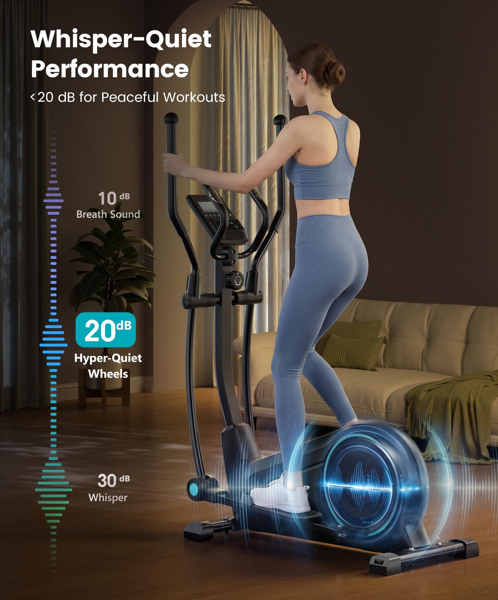 Dripex Crosstrainer für Zuhause – Bild 3