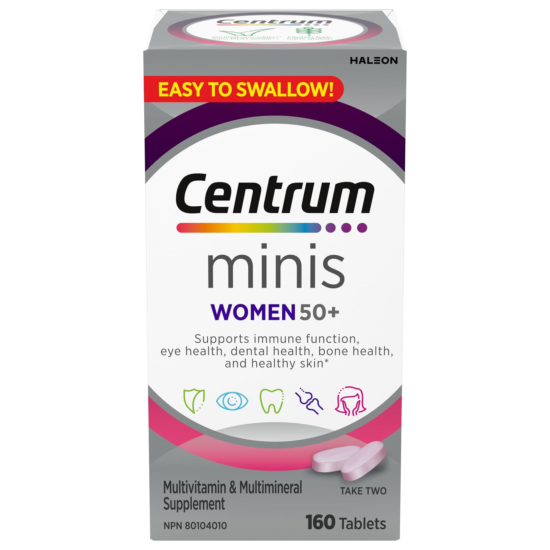 Centrum Women 50 Plus Multivitamins/Minerals Supplement for