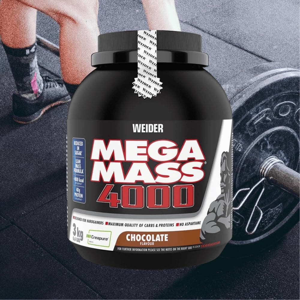 Weider Mega Mass 4000 - Weight Gainer Pulver mit 48g – Bild 2