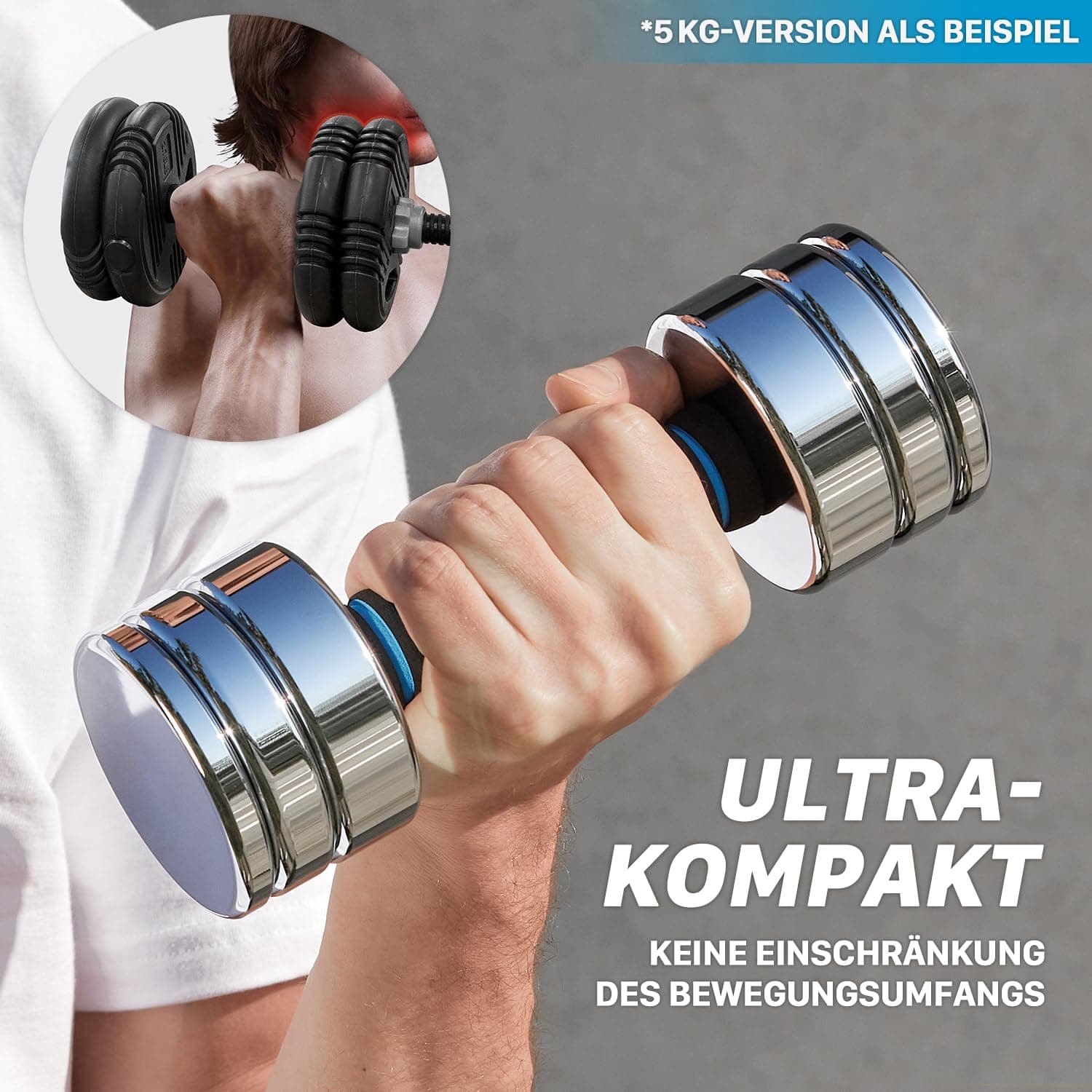 Northdeer Kurzhanteln 2er Set 5kg – Bild 5