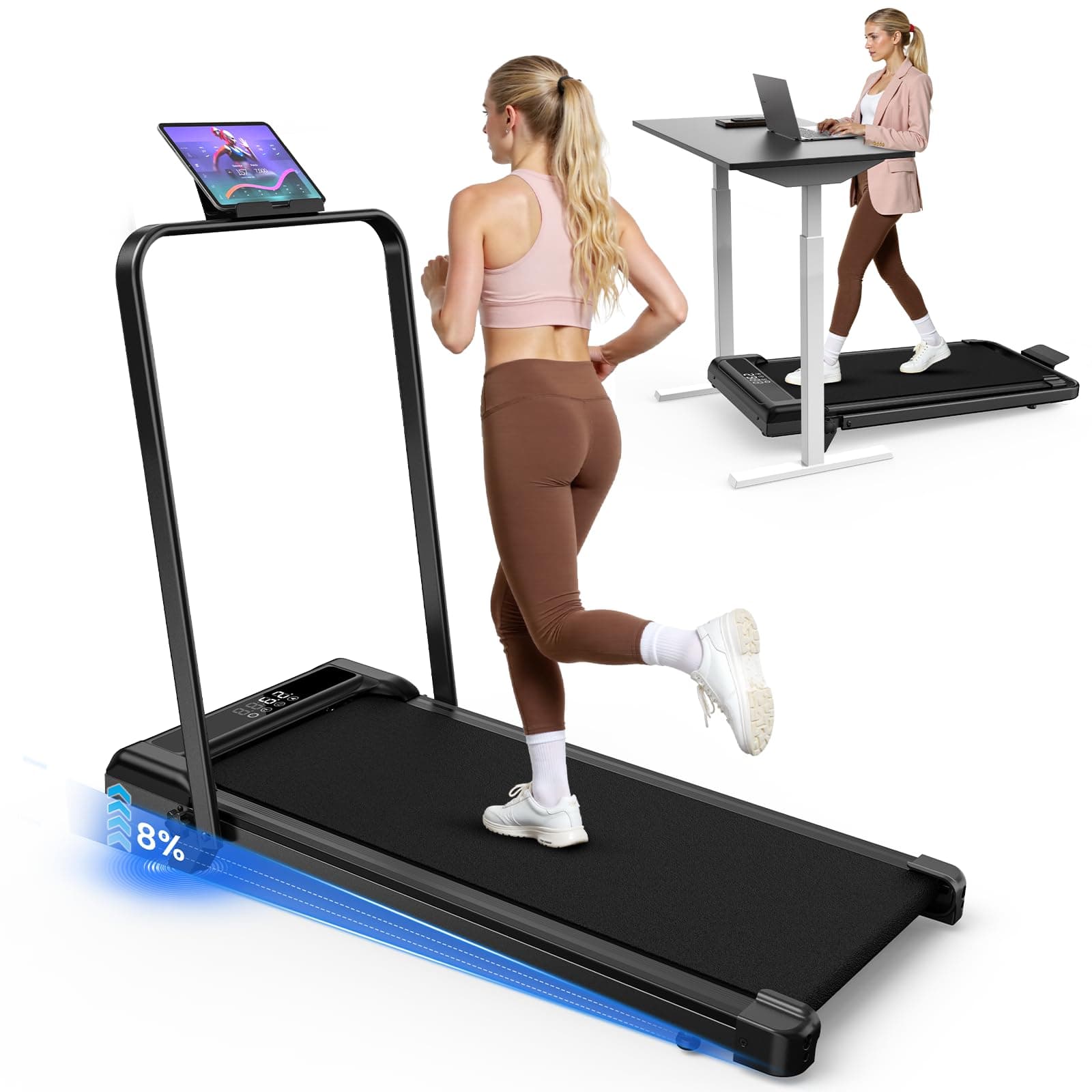 HOMEFITNESSCODE HomeFitnessCode Folding Treadmill
