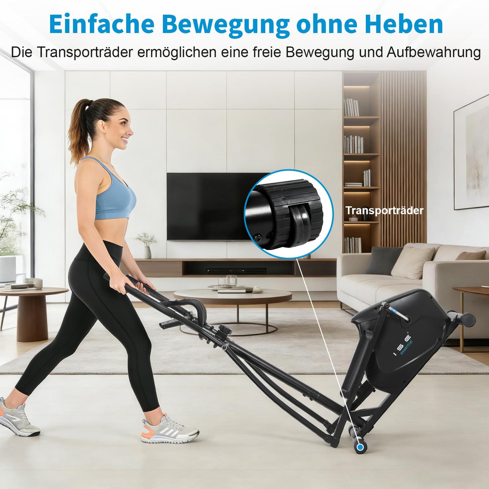 ISE Crosstrainer mit 28 cm Schrittlänge Crosstrainers für – Bild 8