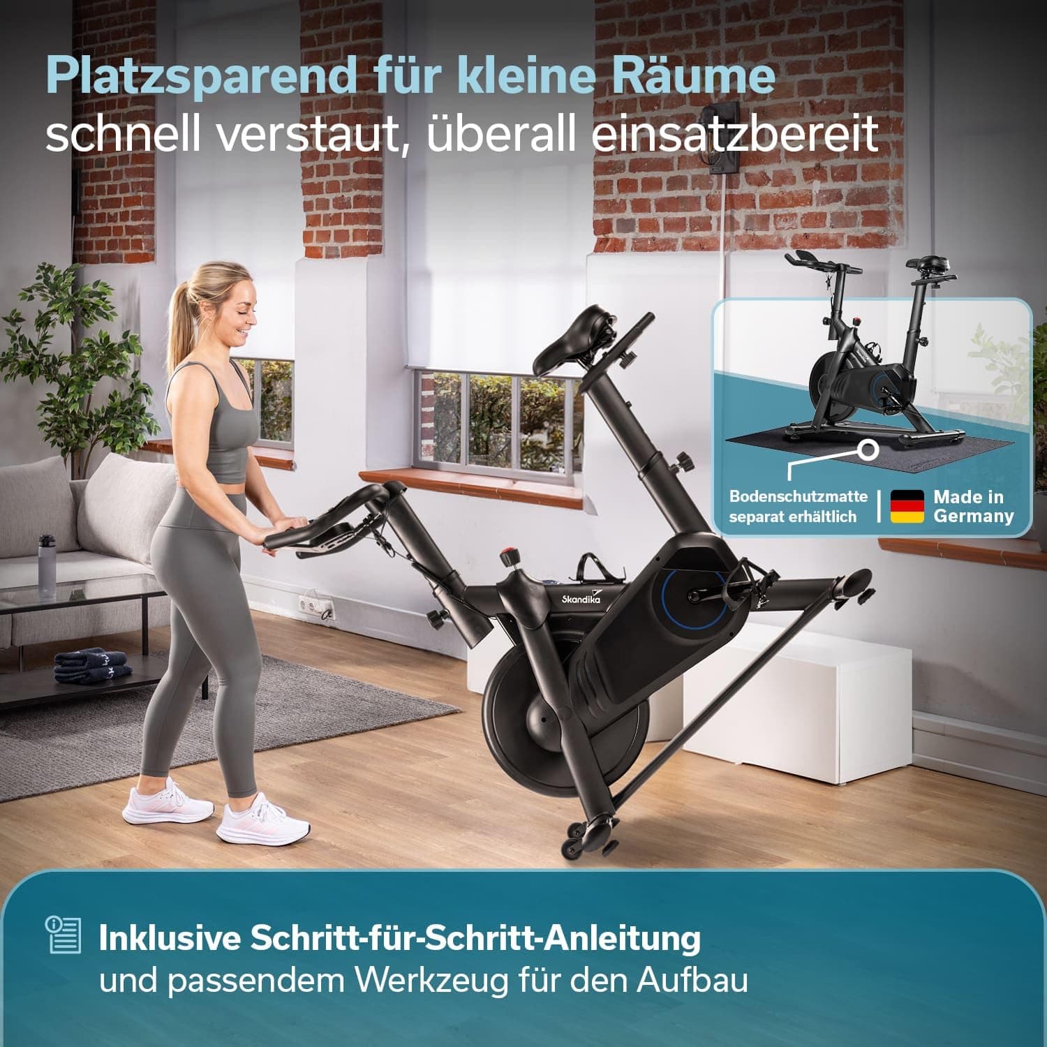Skandika Spinning Bike Falk P8-HM – Bild 8