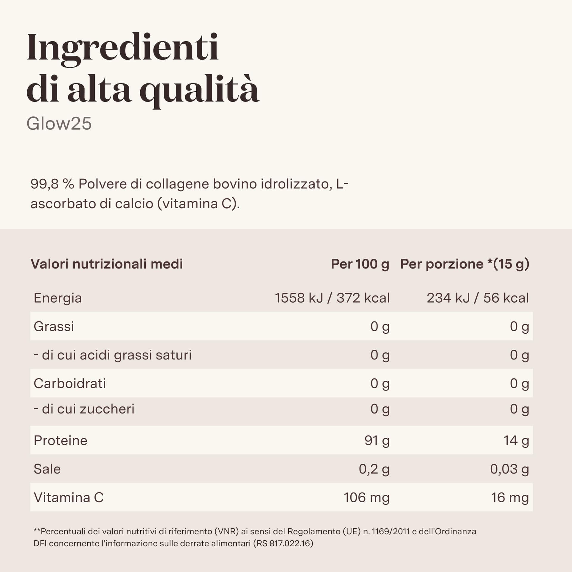 Glow25® Collagen Pulver [450g – Bild 7