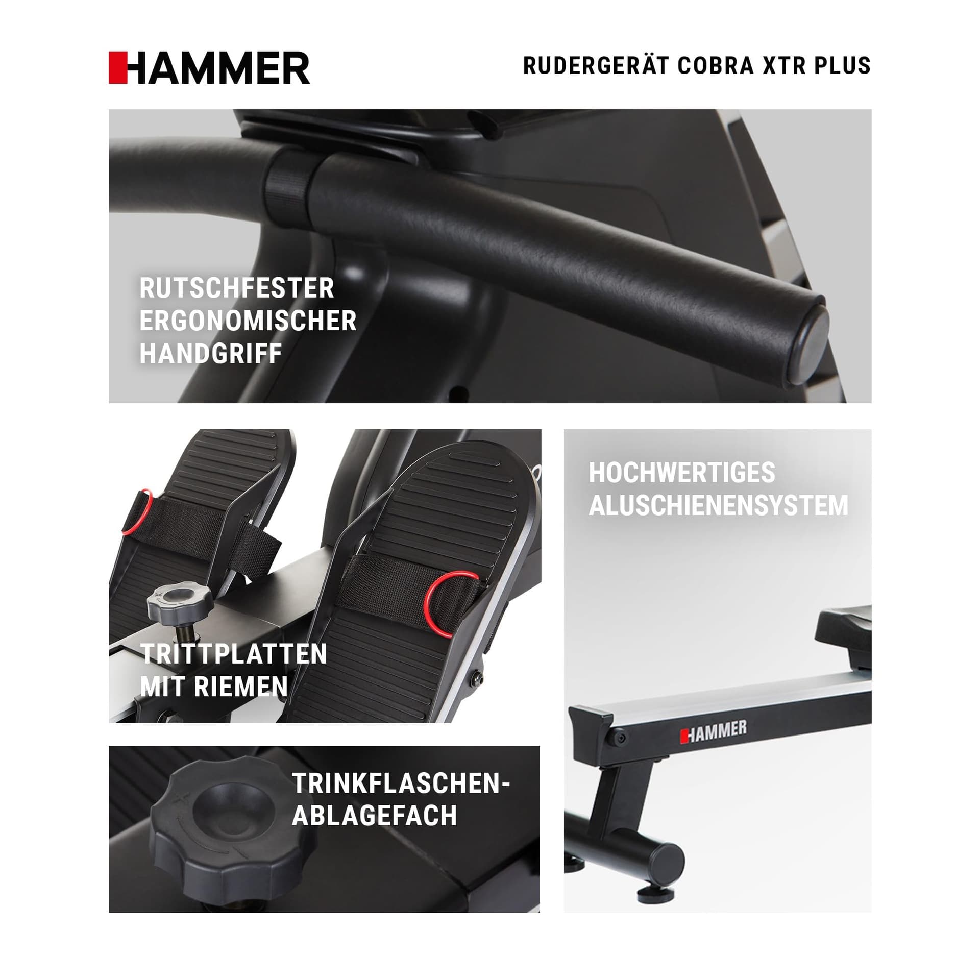 HAMMER Rudergerät Cobra XTR Plus II – Bild 6