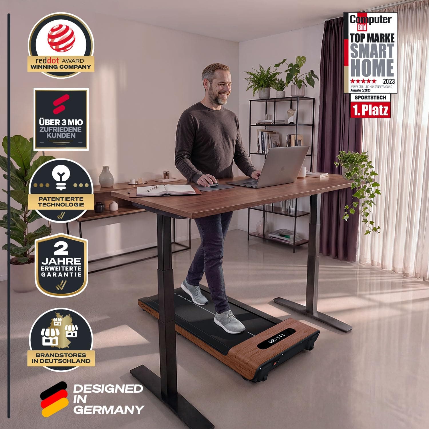 Sportstech Walking Pad für Zuhause klappbar – Bild 2