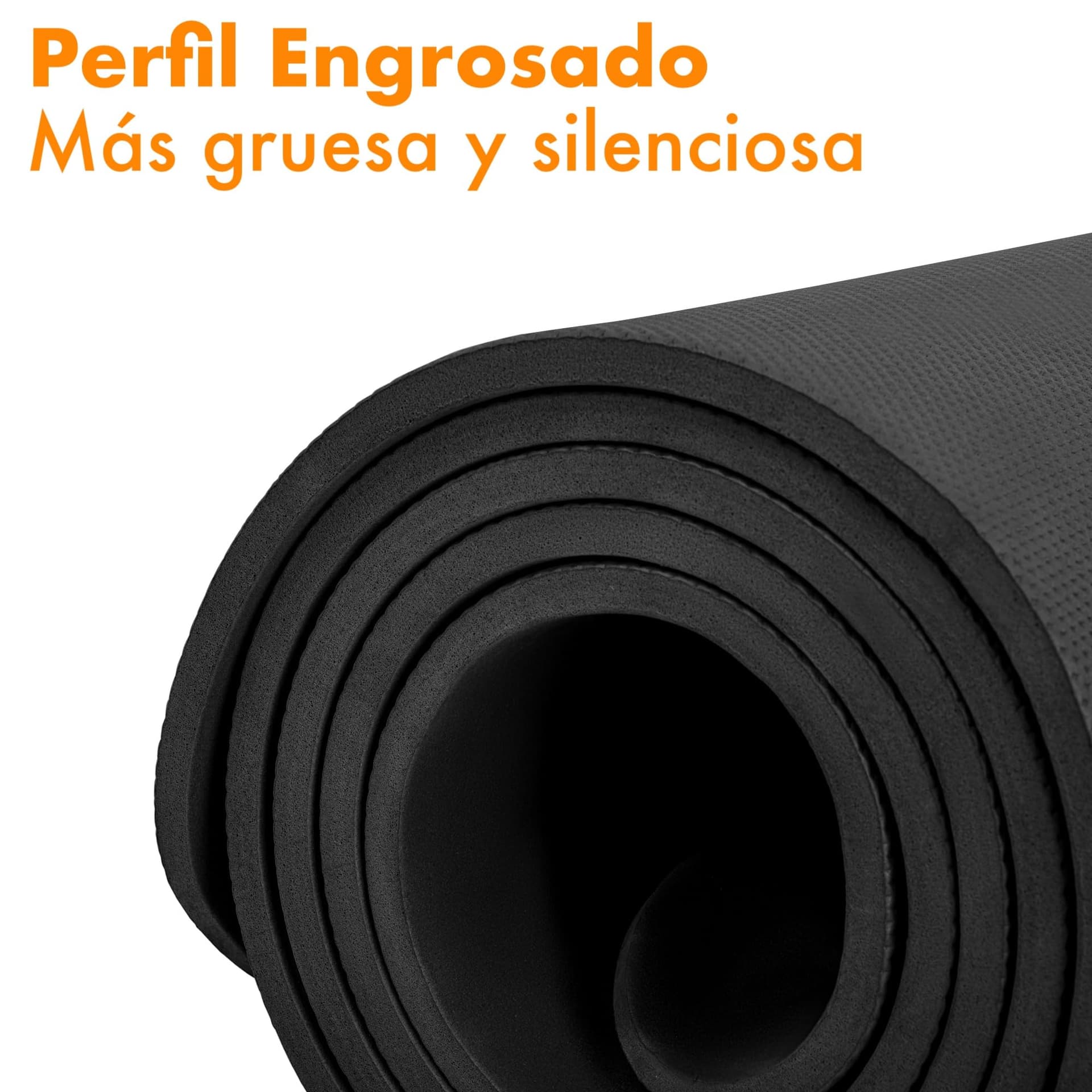 T-LOVENDO.ES Esterilla de Yoga Antideslizante con Funda y – Bild 5