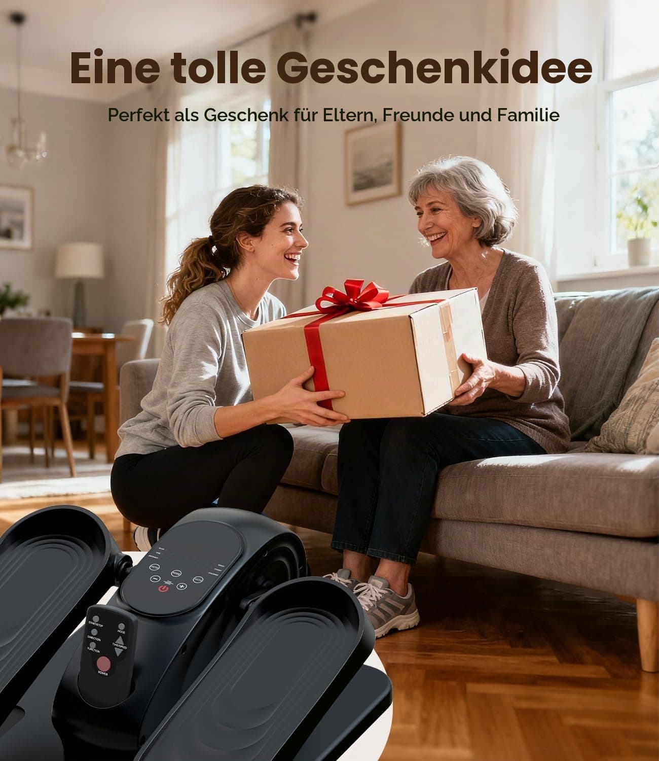 DoXtreme Mini Ellipsentrainer Untertisch – Bild 6