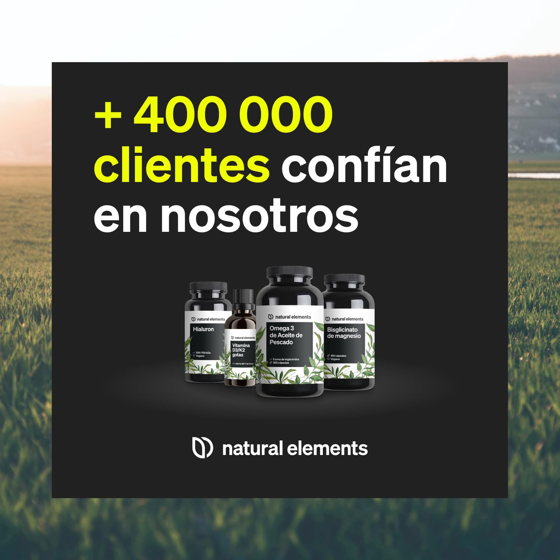 Natural Elements Magnésium Bisglycinate – 300 mg de magnésium élémentaire/dose journalière – 180 g – Bild 6