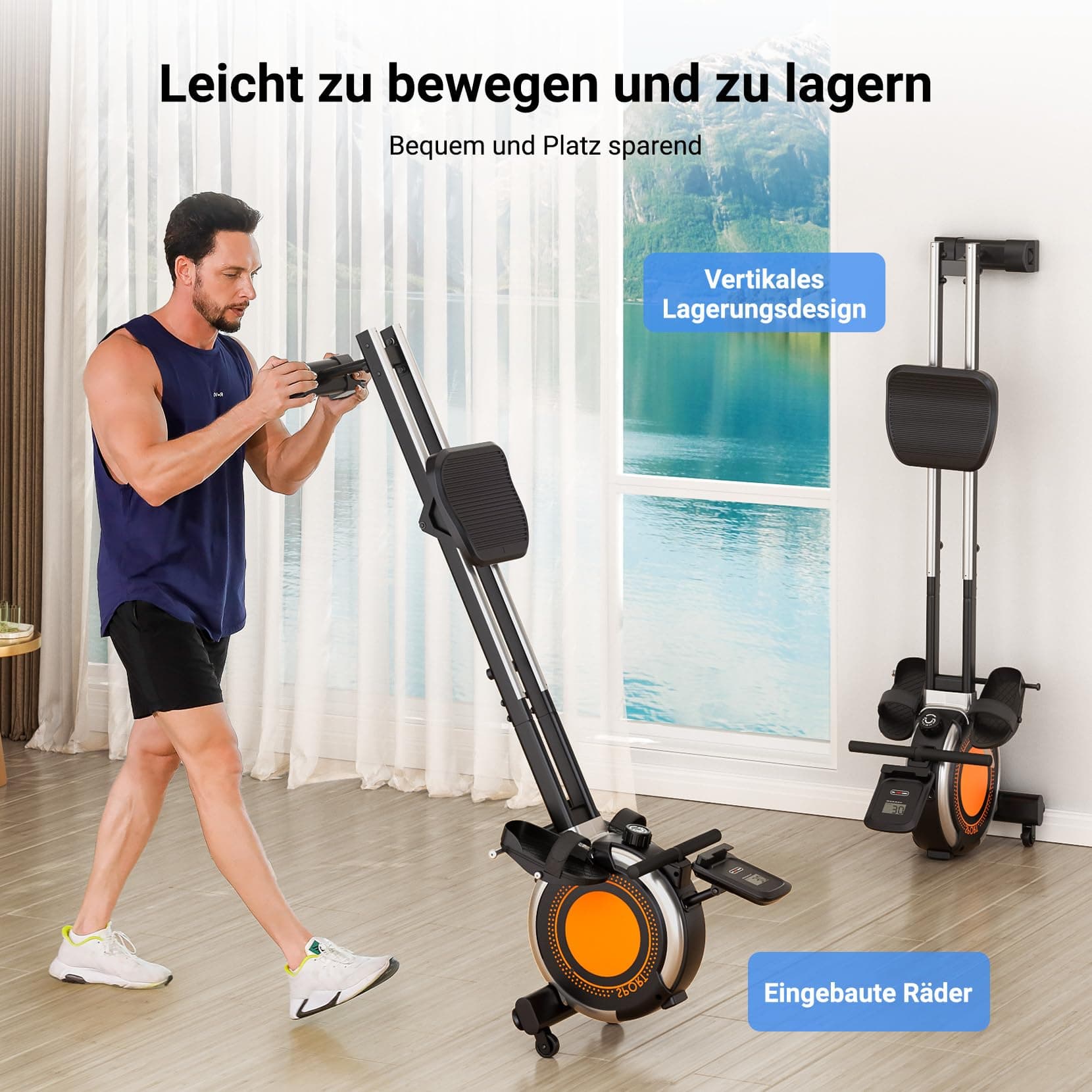 Dripex Rudergerät für Zuhause – Bild 7