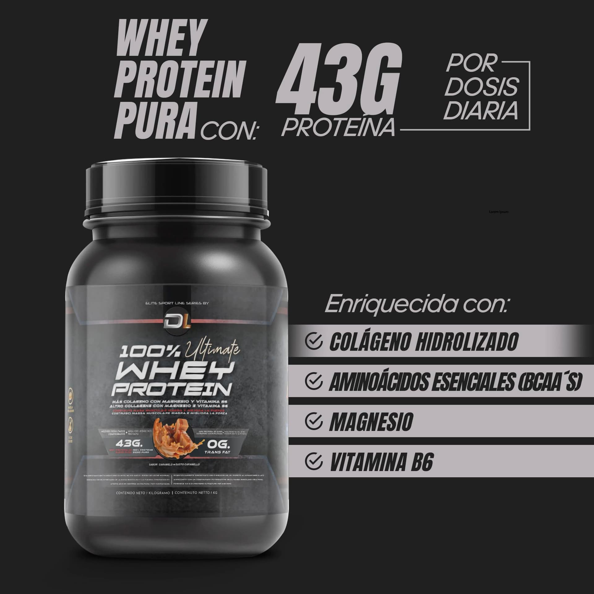 Healthy Fusion Whey Protein – Bild 2