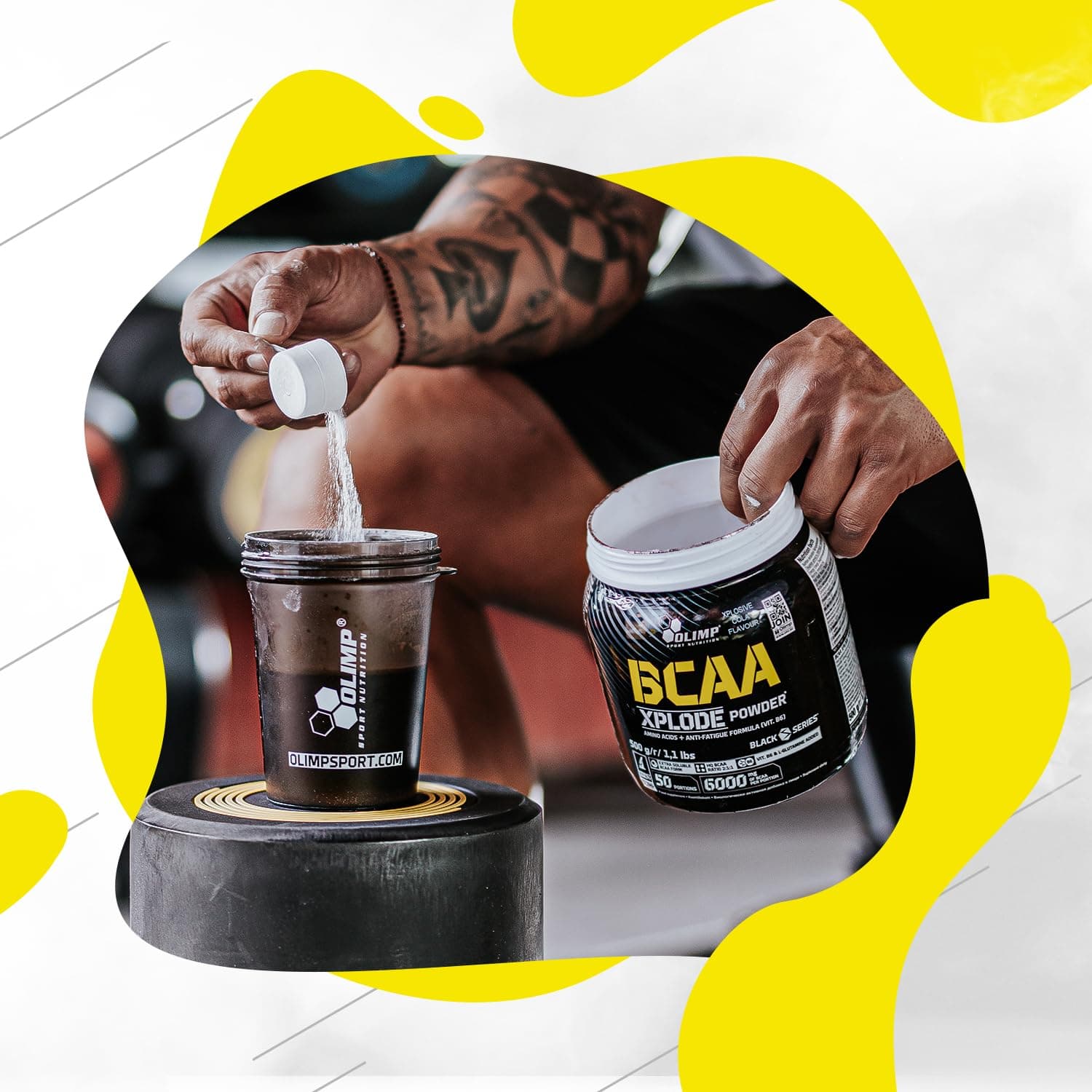 Olimp BCAA Xplode Powder, Cola, 500 g – Bild 5