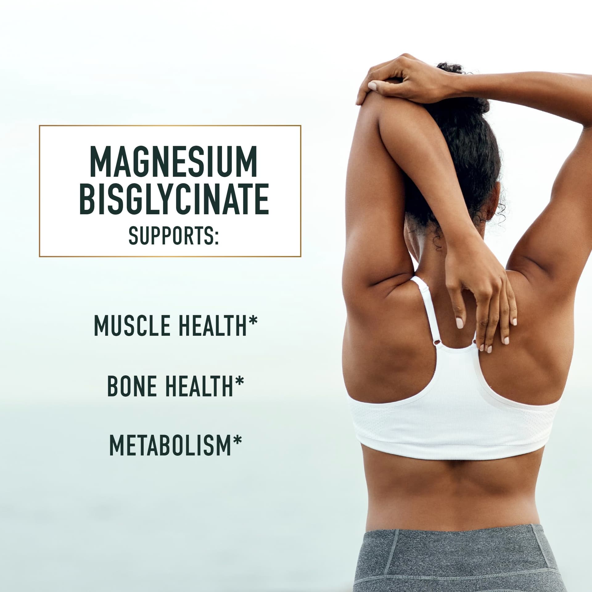 SMNutrition Magnesium Bisglycinate 400mg – Bild 3