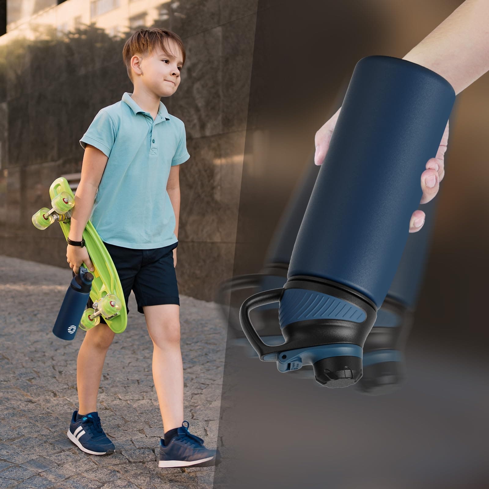 Fjbottle RVS Waterfles Sport met Magnetische Dop – 1500ml – Bild 6