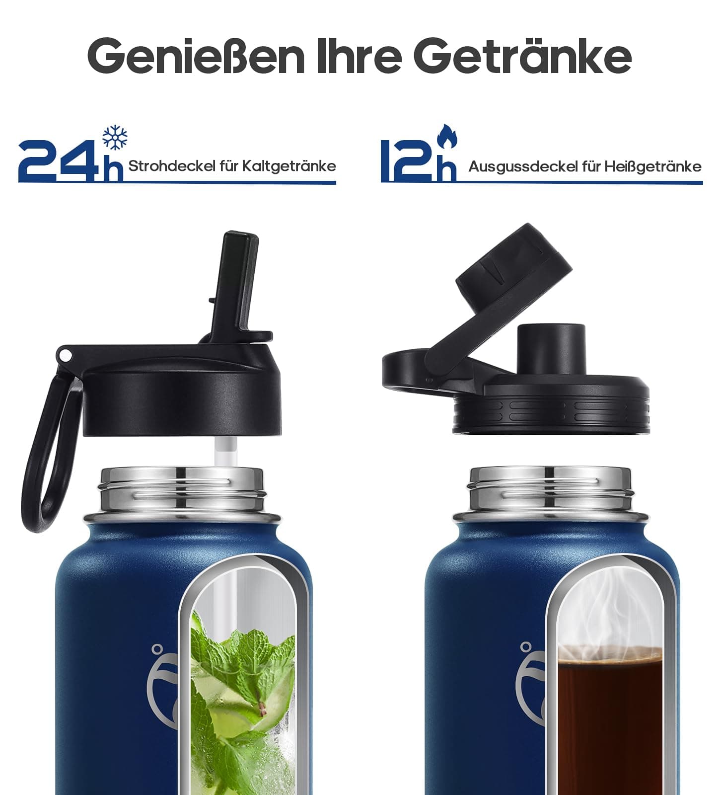 HydroPal Isolierflasche 750ml – Bild 3