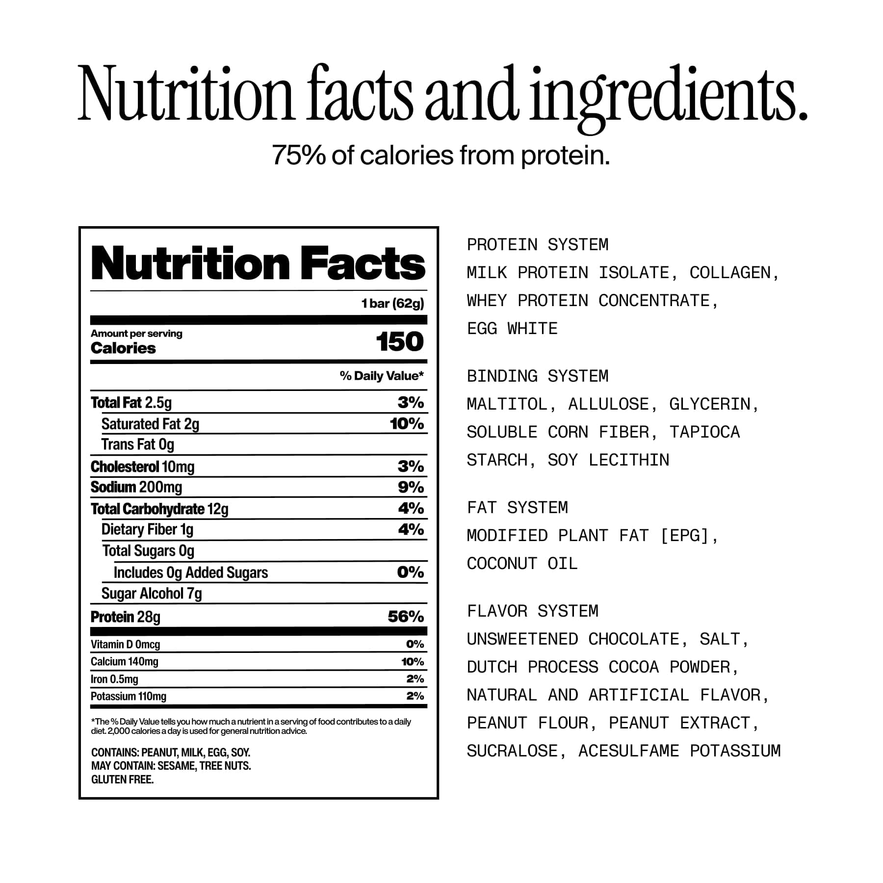 David High Protein Bars - 0g – Bild 2