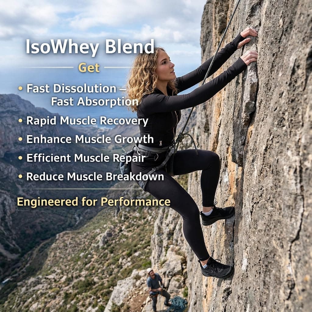 Sunshine Biopharma IsoWhey Whey Isolate & Concentrate blend, Recovery, 24g – Bild 4