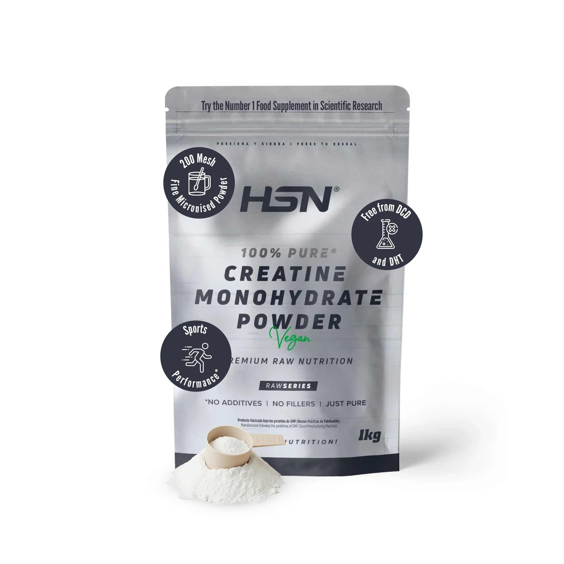 HSN Creatina Monohidrato Micronizada 1kg