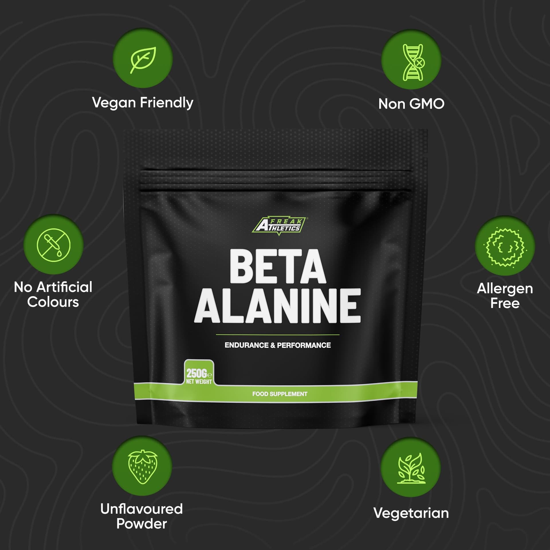 Freak Athletics Beta Alanine Powder 250g – Bild 7