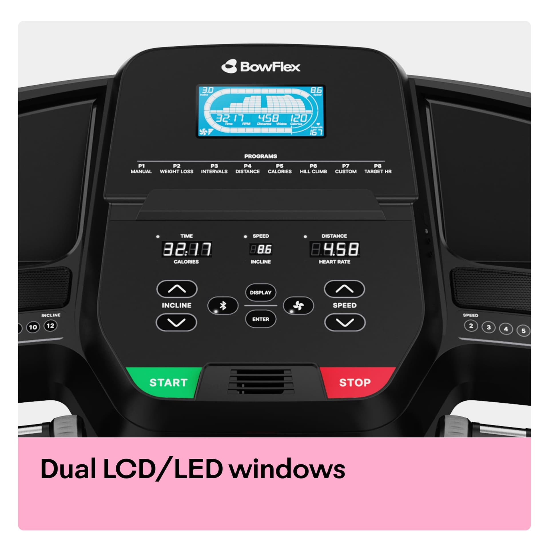 Bowflex 8.5J Laufband elektrisch klappbar 20 km/h 12% – Bild 7
