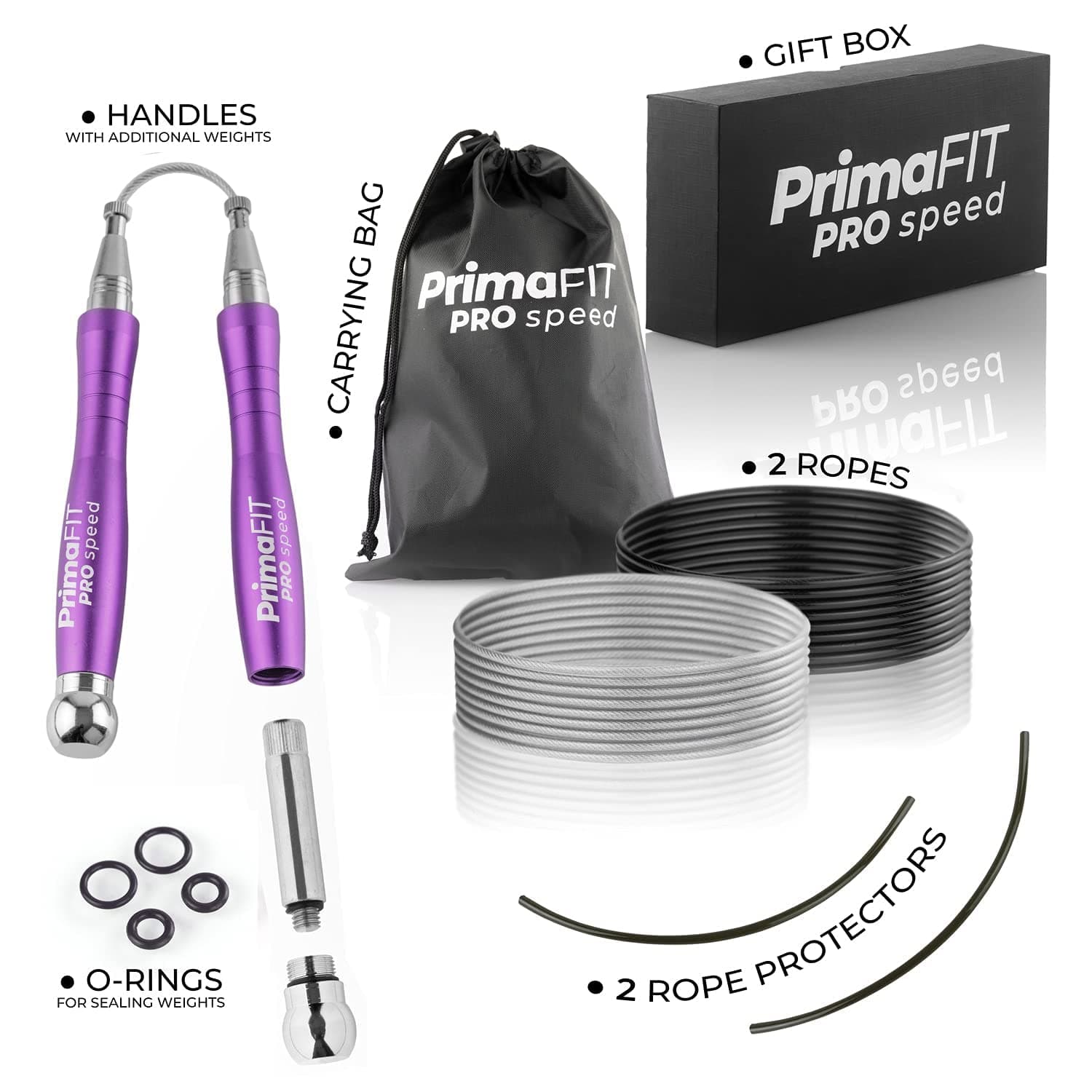 PrimaFit Pro Speed Cuerda Saltar – Bild 7