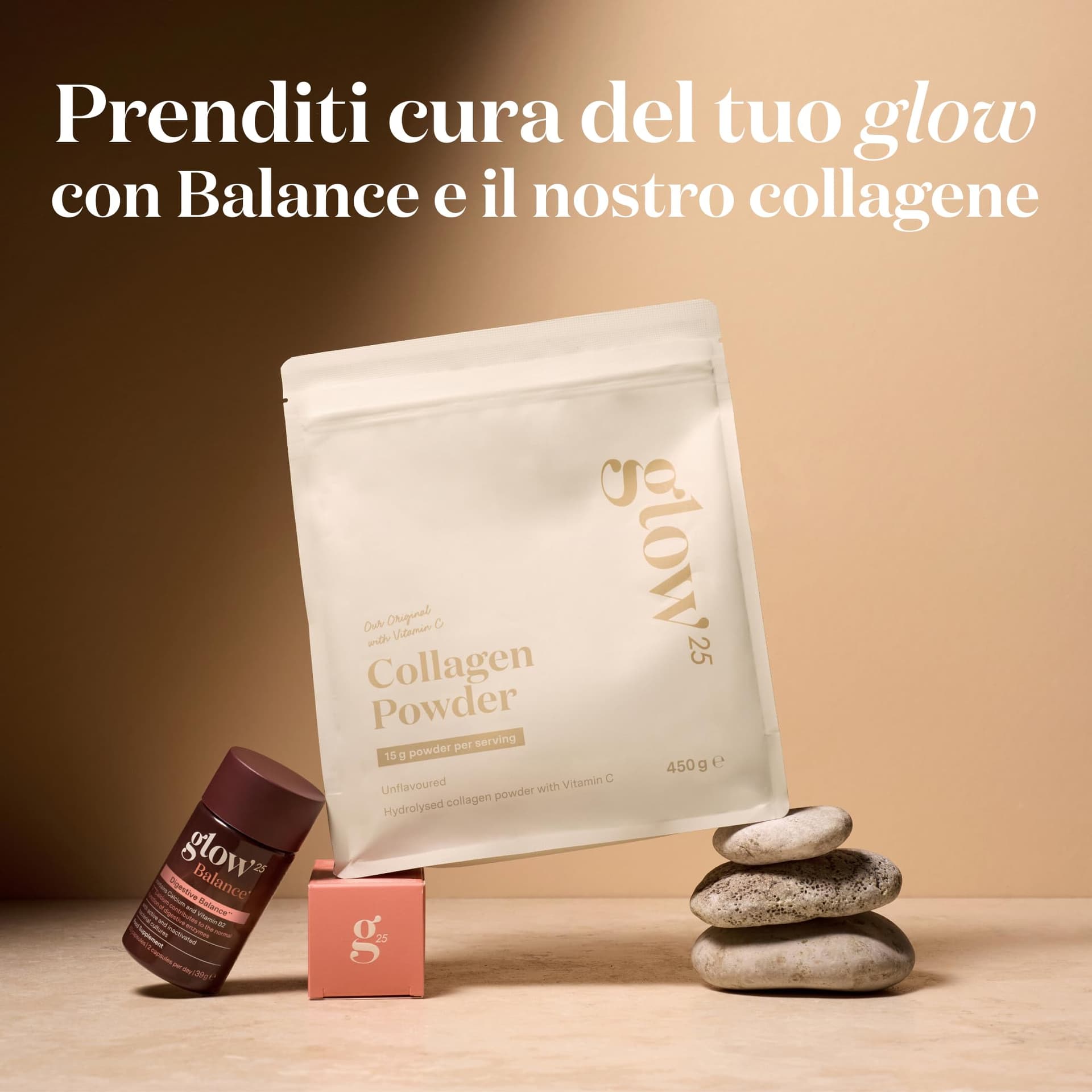 Glow25® Collagen Pulver [450g – Bild 8