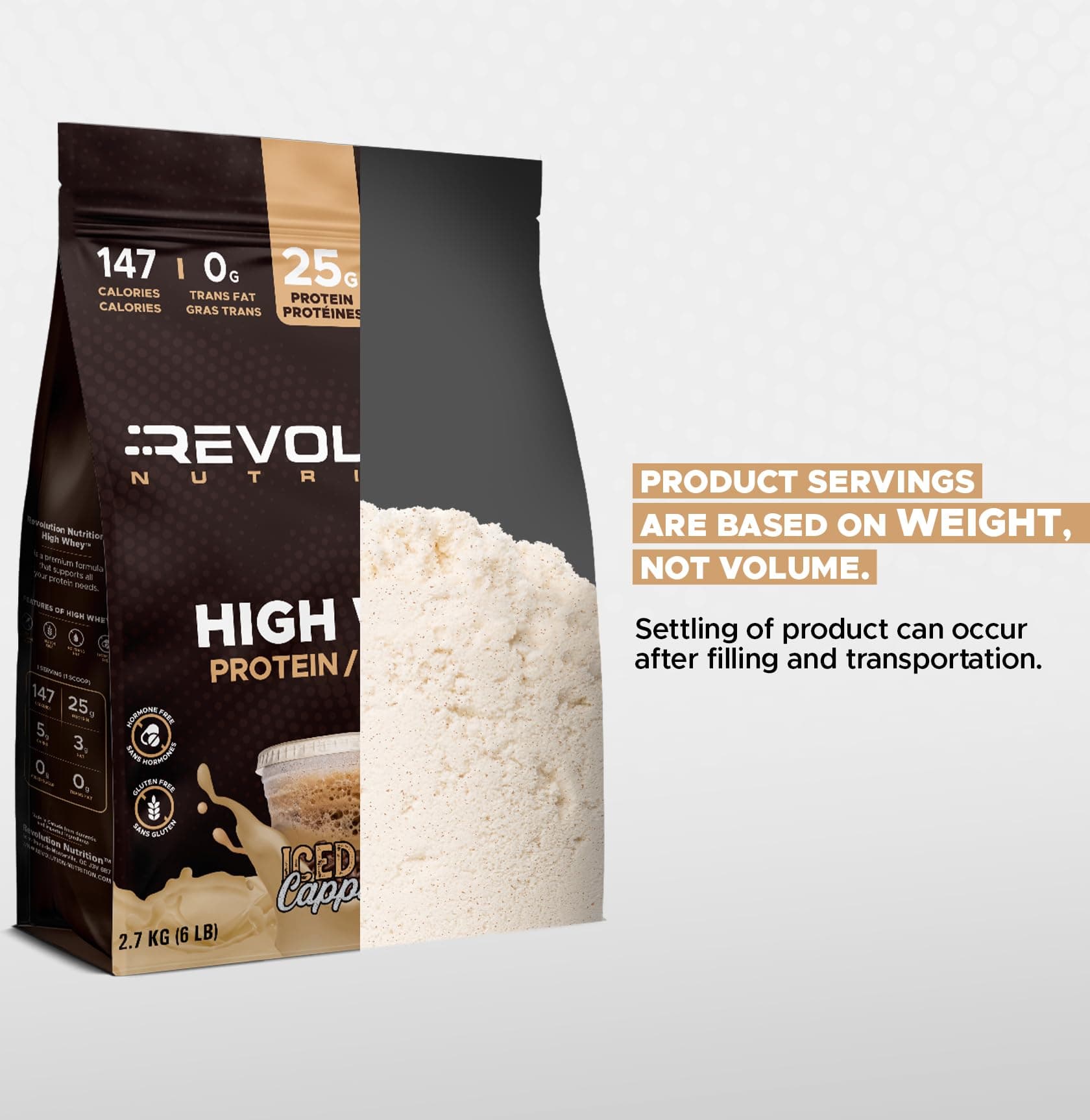 Revolution Nutrition , High Whey, Protein Powder 6LB – Bild 7