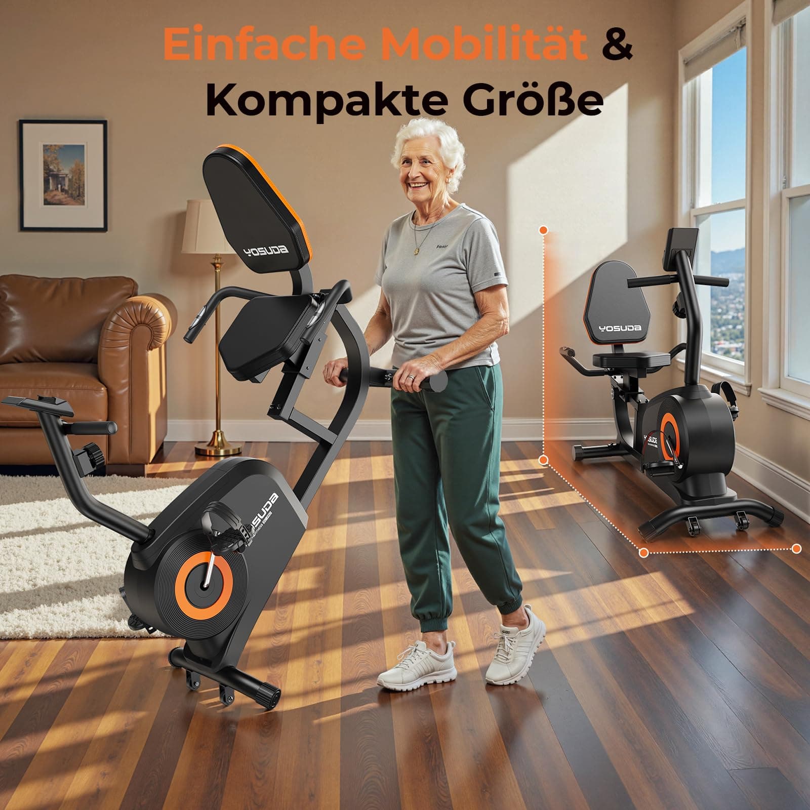 YOSUDA Liegeergometer Testsieger – Bild 6