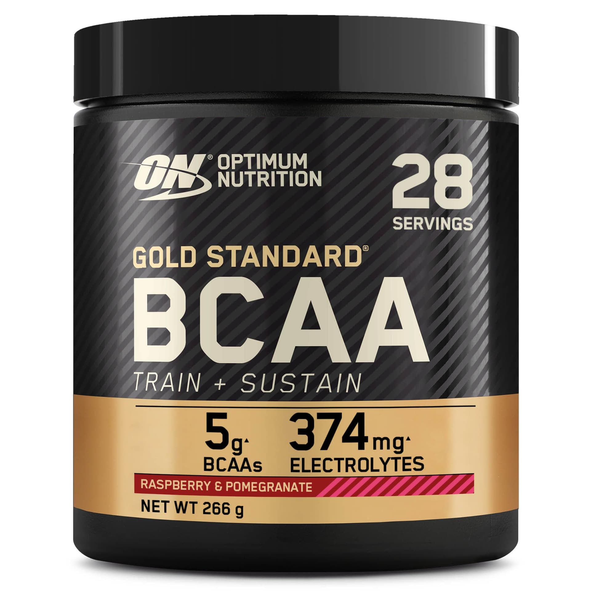 Optimum Nutrition Gold Standard BCAA Pulver, Geschmack Raspberry and Pomegranate, 266g