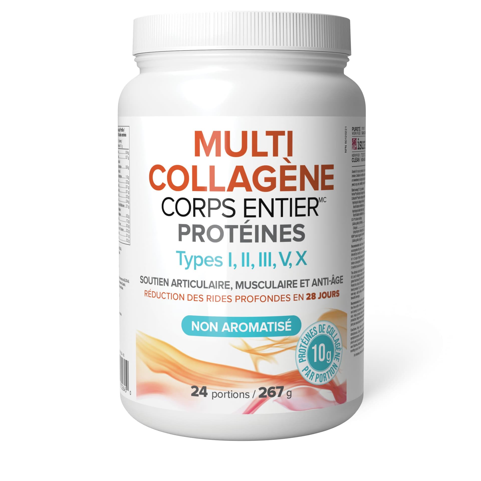 Natural Factors Total Body Multi Collagen Protein, 267g – Bild 7