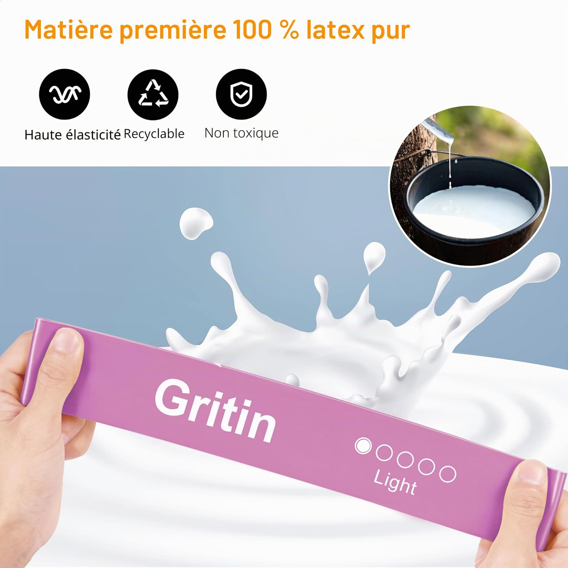 Gritin Elastici Fitness – Bild 3