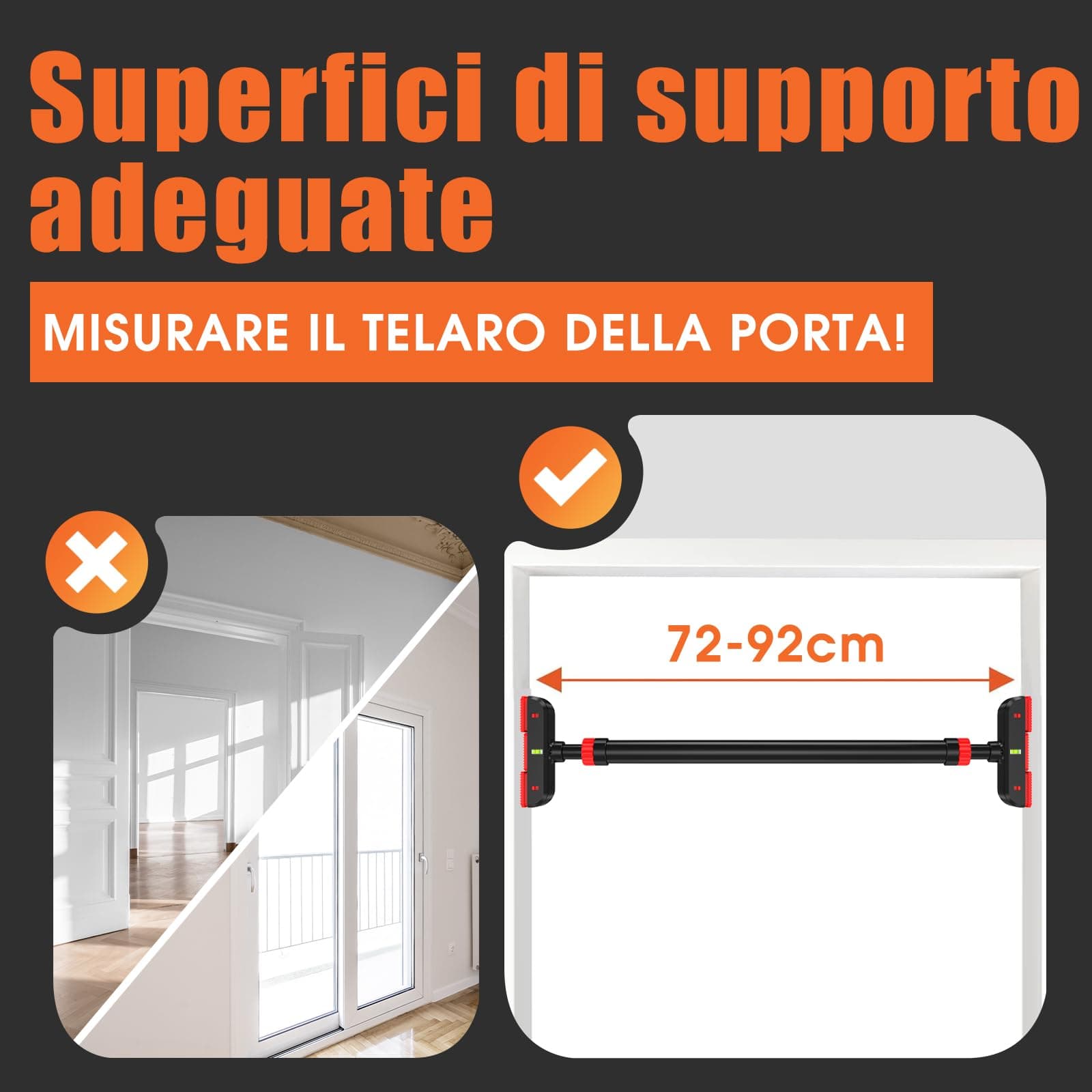 DH FitLife Barra per trazioni – Bild 4