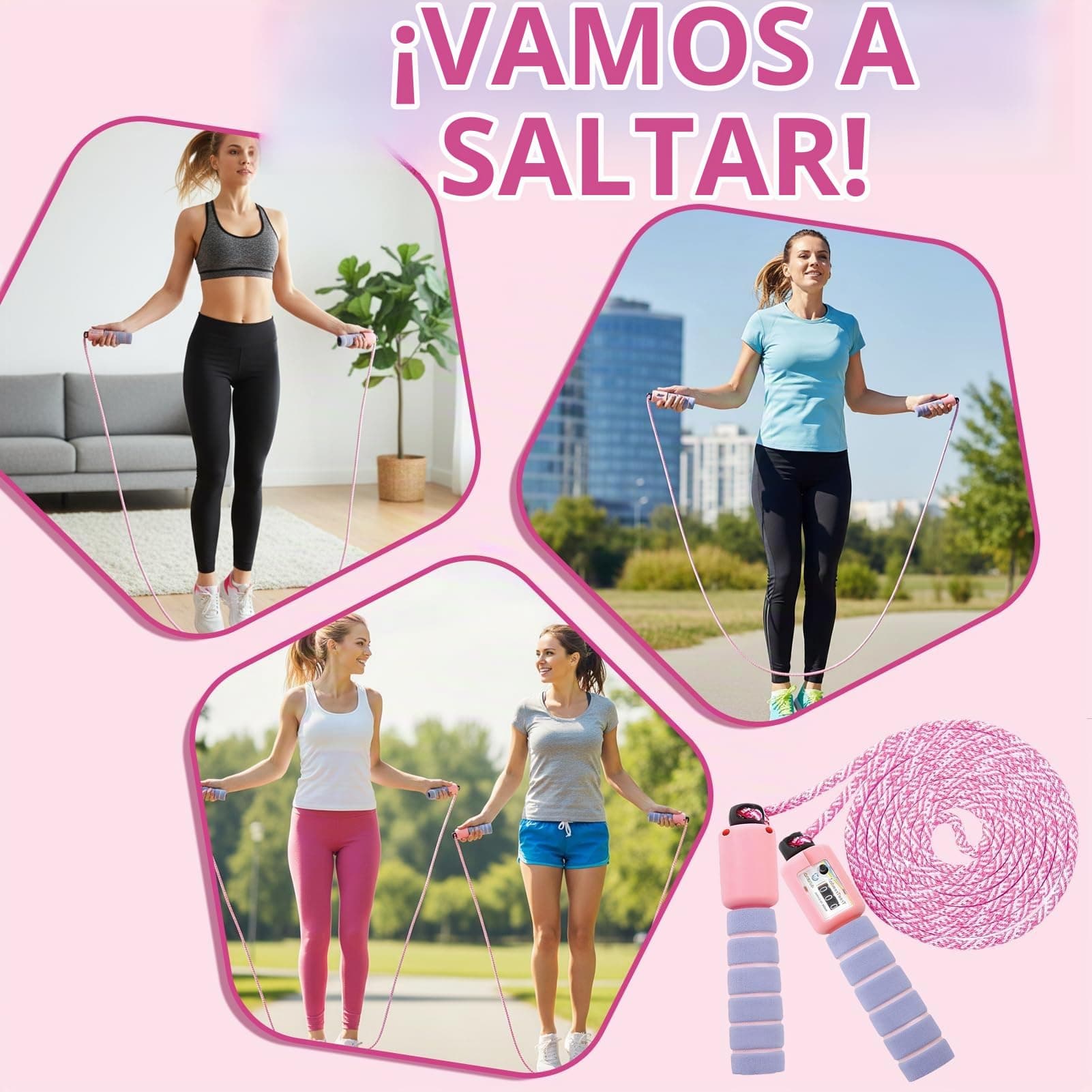 TaimeiMao Comba Ajustable para Saltar la Cuerda – Bild 7