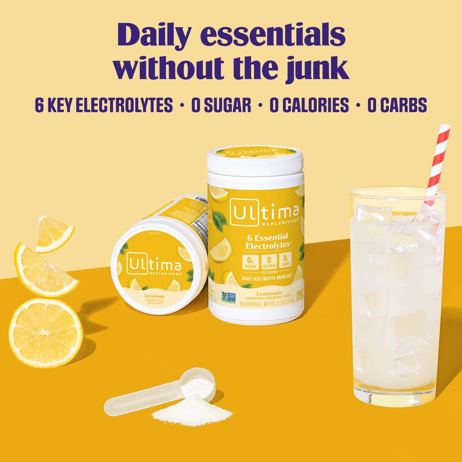 Ultima Replenisher Daily Electrolyte Powder Drink Mix – Bild 2