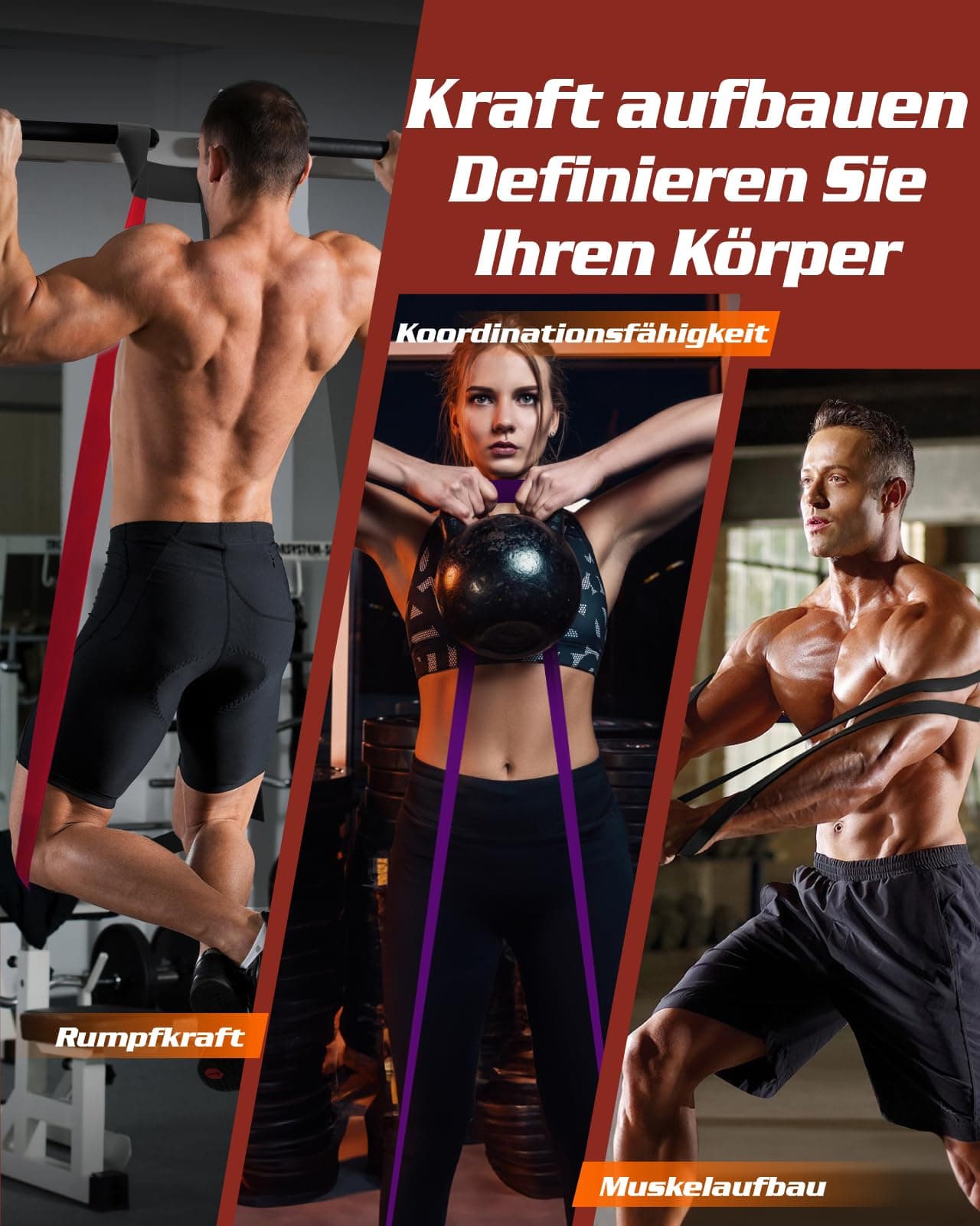 Fitense Resistance Bands – Bild 2