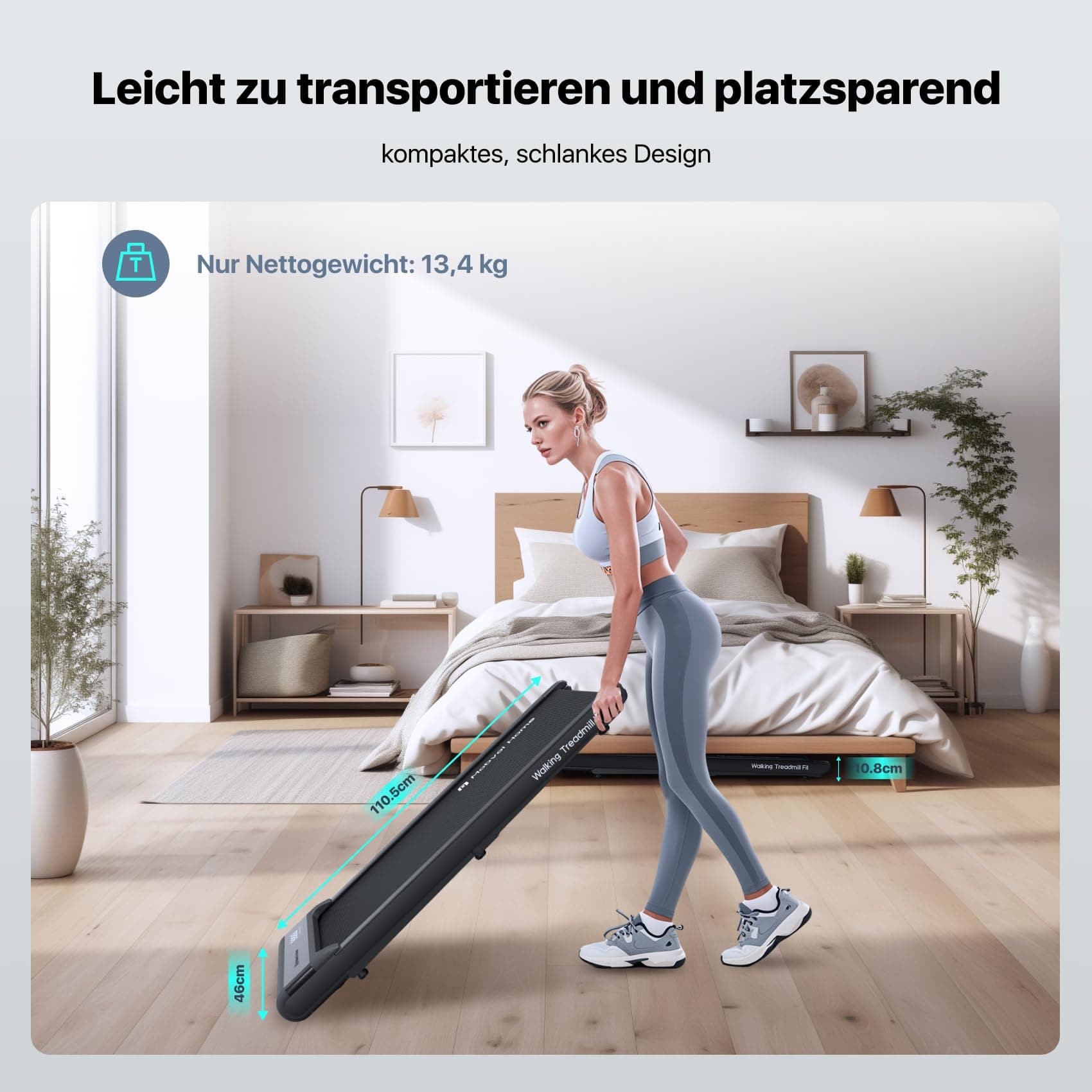 Mobvoi Walking Pad Untertisch-Laufband – Bild 8