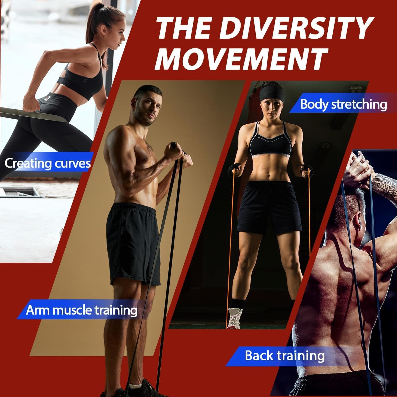 LEEKEY Resistance Bands – Bild 6