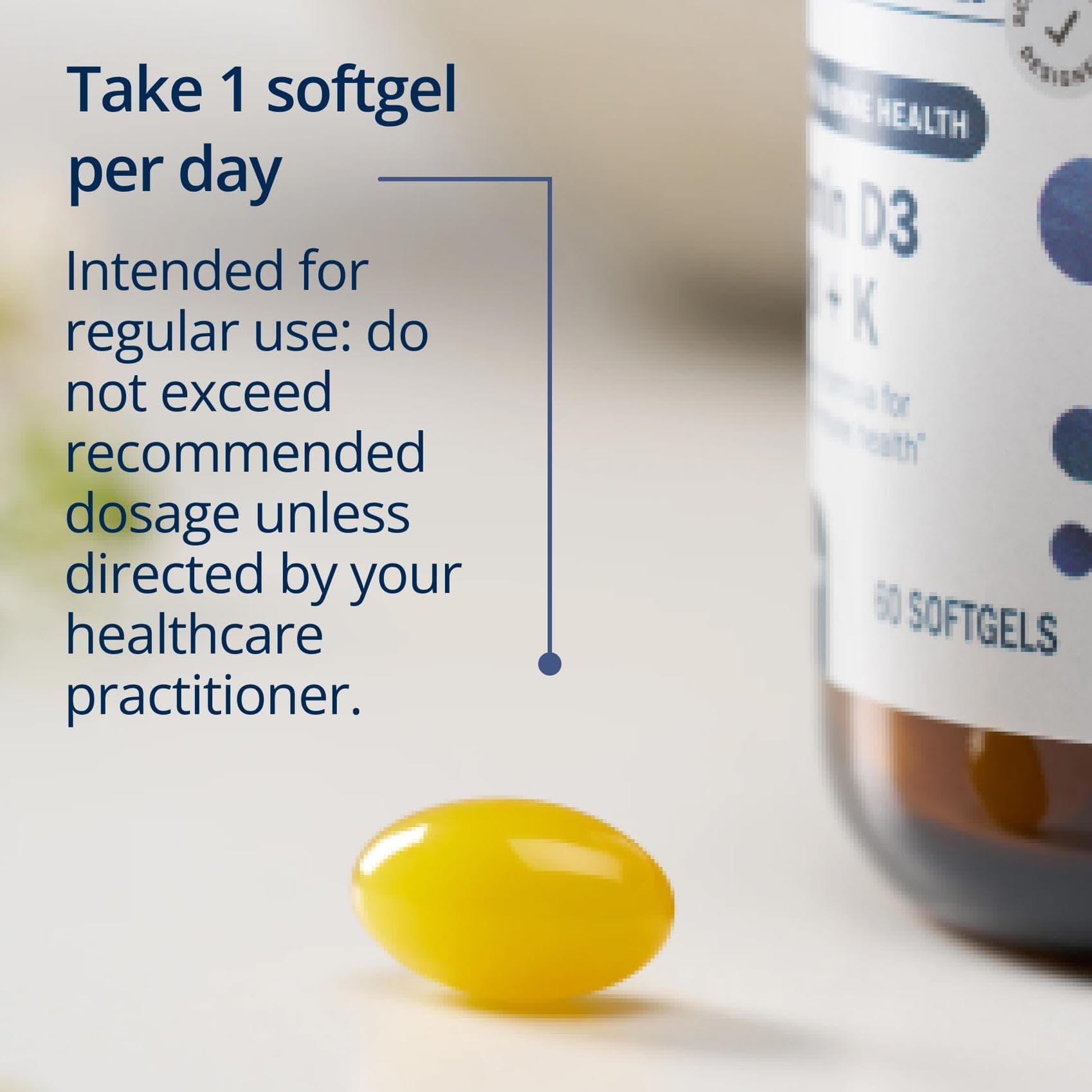 Metagenics Vitamin D3 and Vitamin K2 5,000 IU with MK-7 – Bild 6