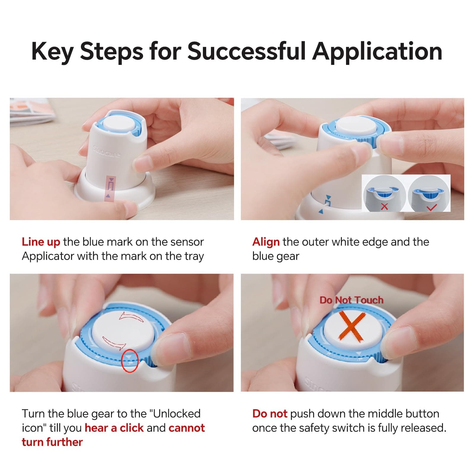 sinocare iCan Continuous Glucose Monitoring System – Bild 2