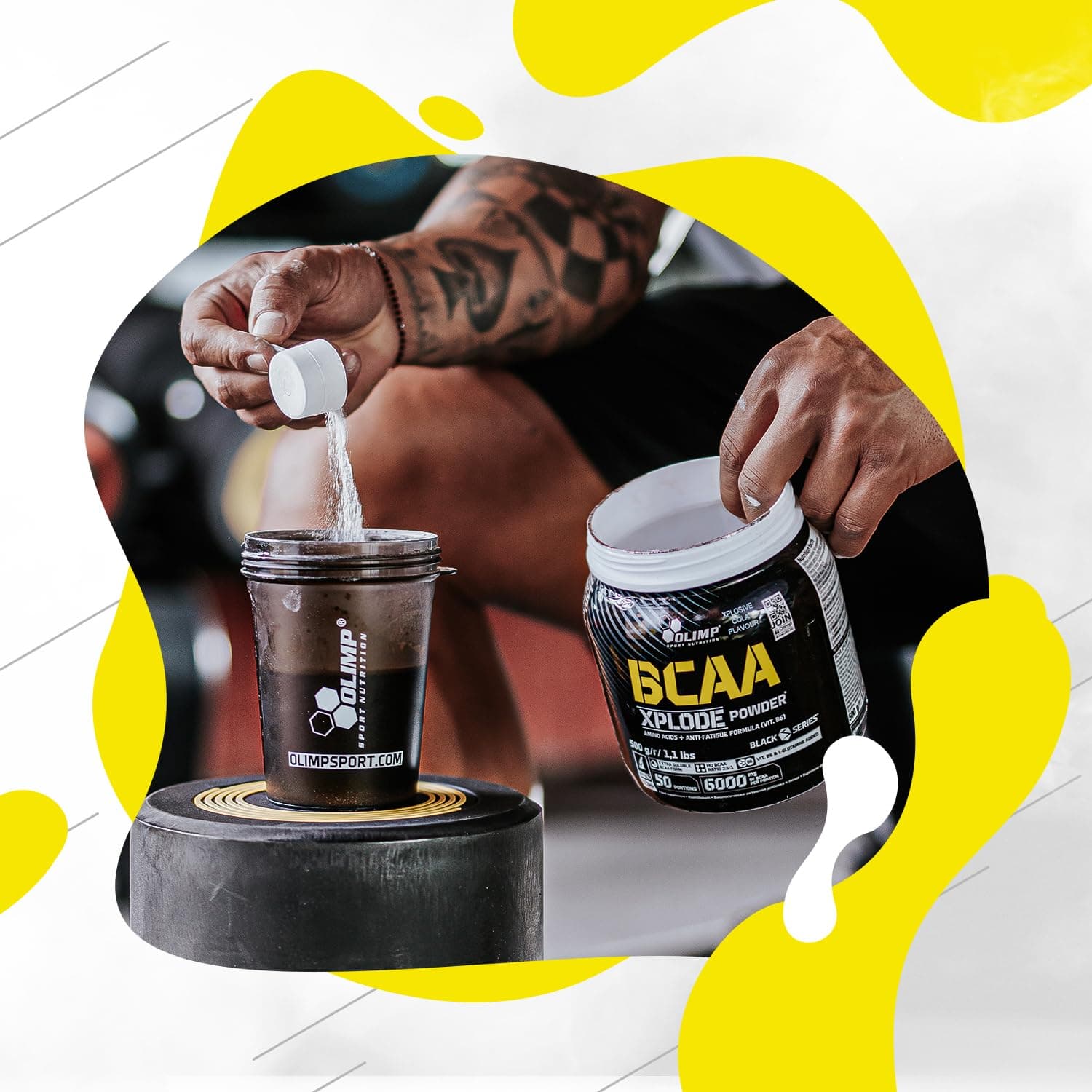OLIMP SPORT NUTRITION BCAA Xplode Powder 500g – Bild 5