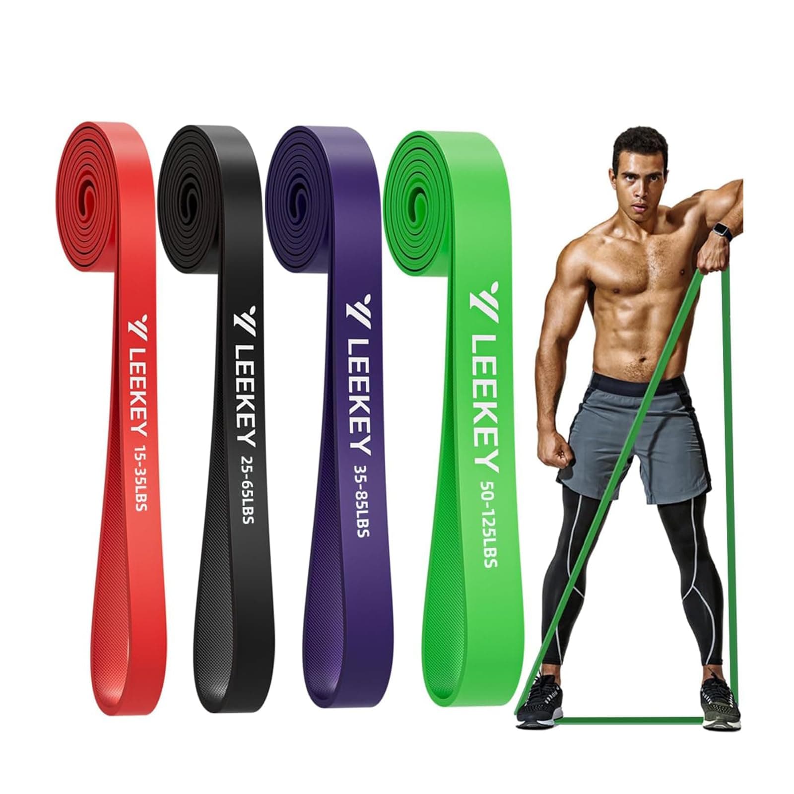 LEEKEY Resistance Bands